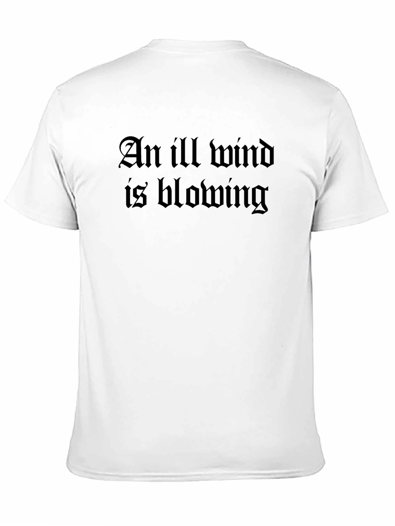 An Ill Wind is Blowing Black T-Shirt