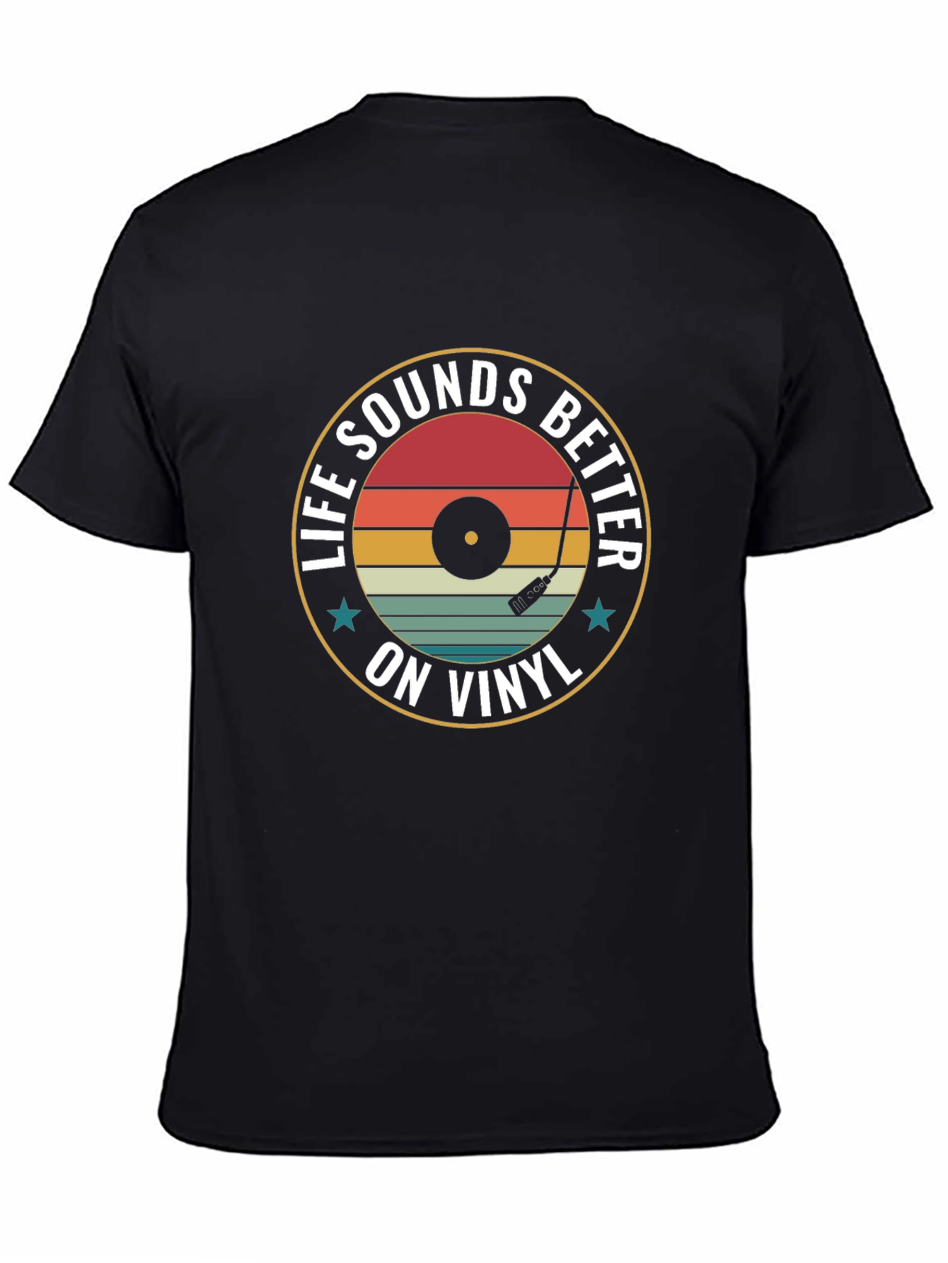 Life Sounds Better on Vinyl Graphic T-Shirt