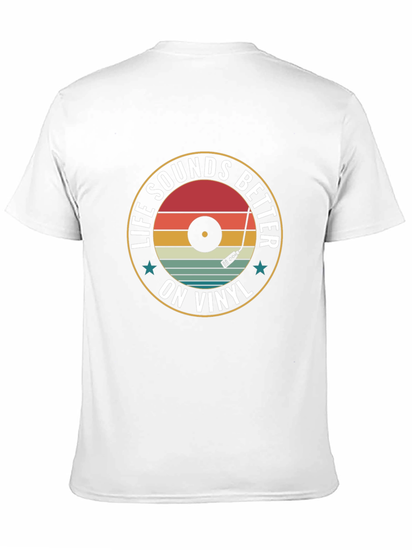 Life Sounds Better on Vinyl Graphic T-Shirt