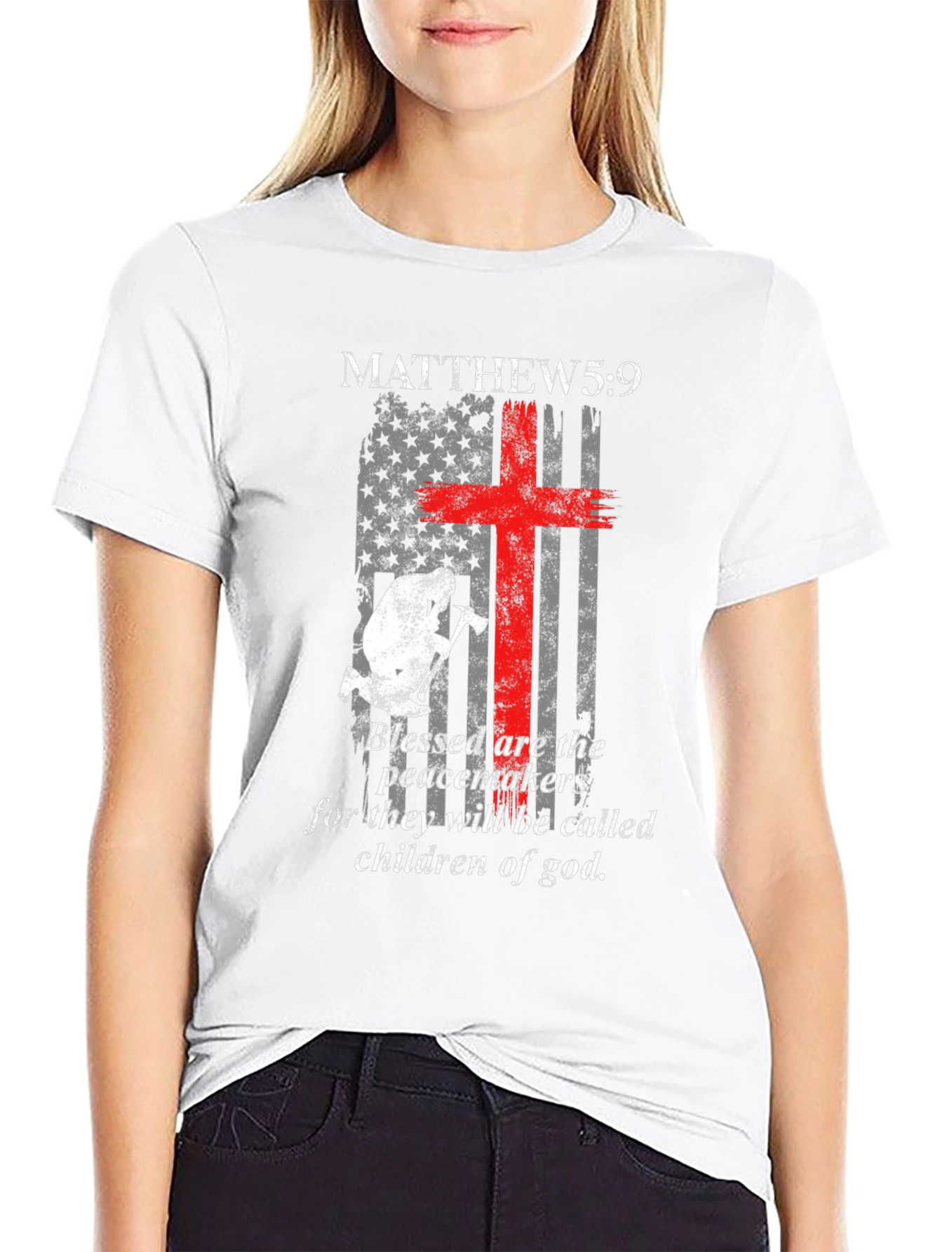 Matthew 5:9 Blessed Are The Peacemakers T-Shirt