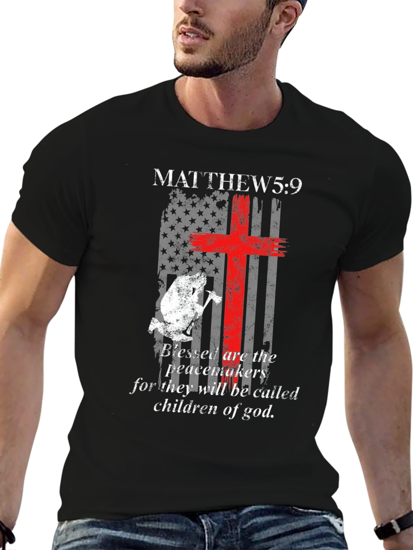Matthew 5:9 Blessed Are The Peacemakers T-Shirt