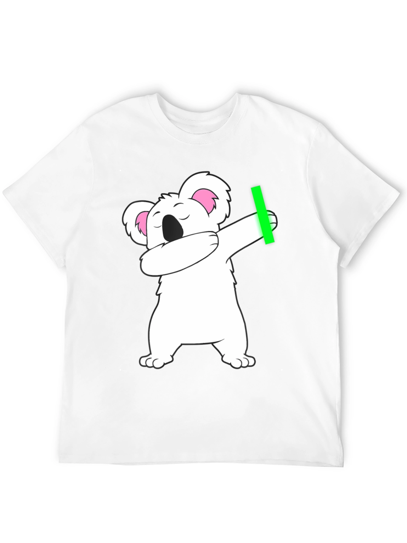Dabbing Koala Black T-Shirt