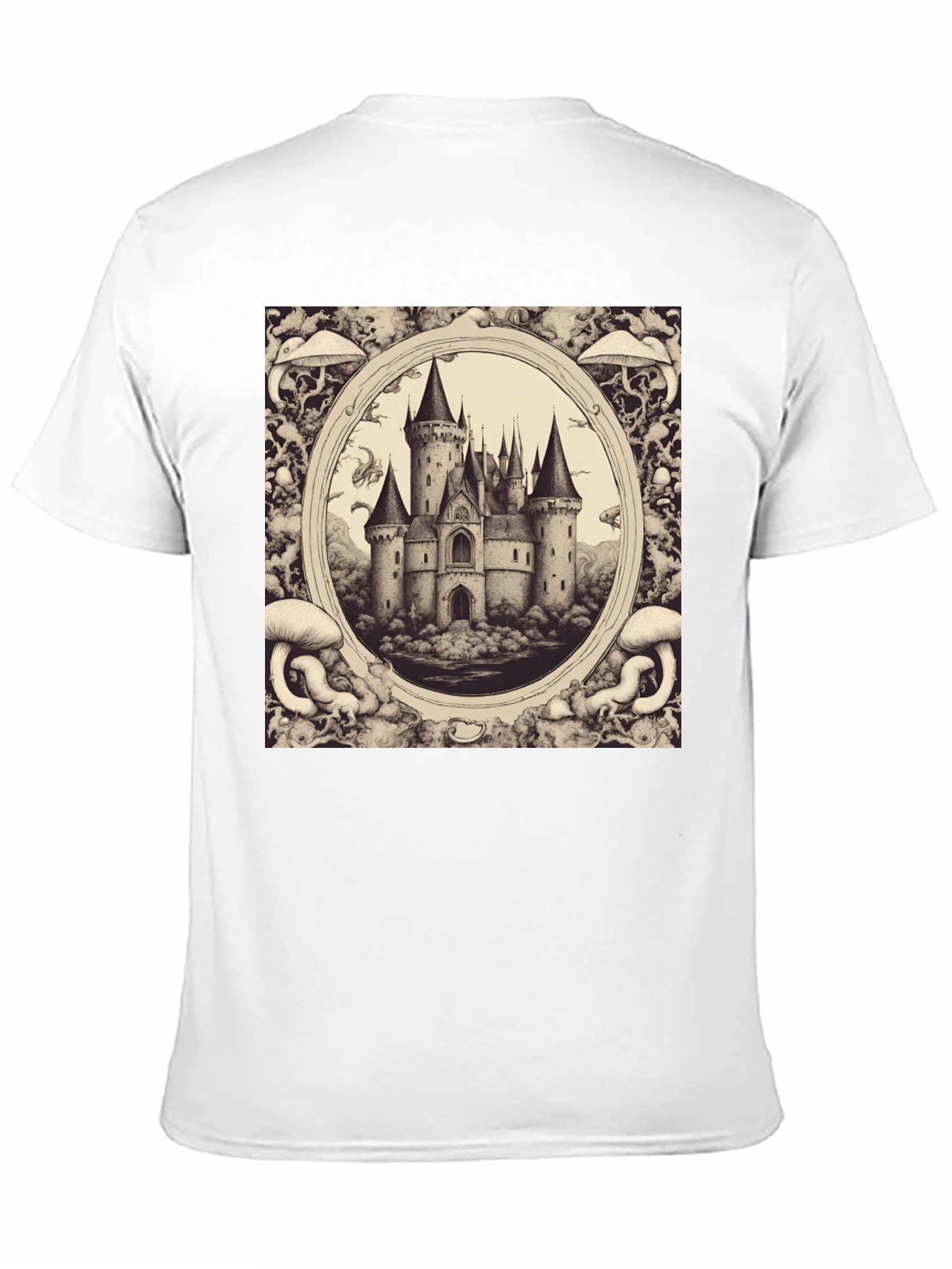 Castle Sketch Graphic Tee