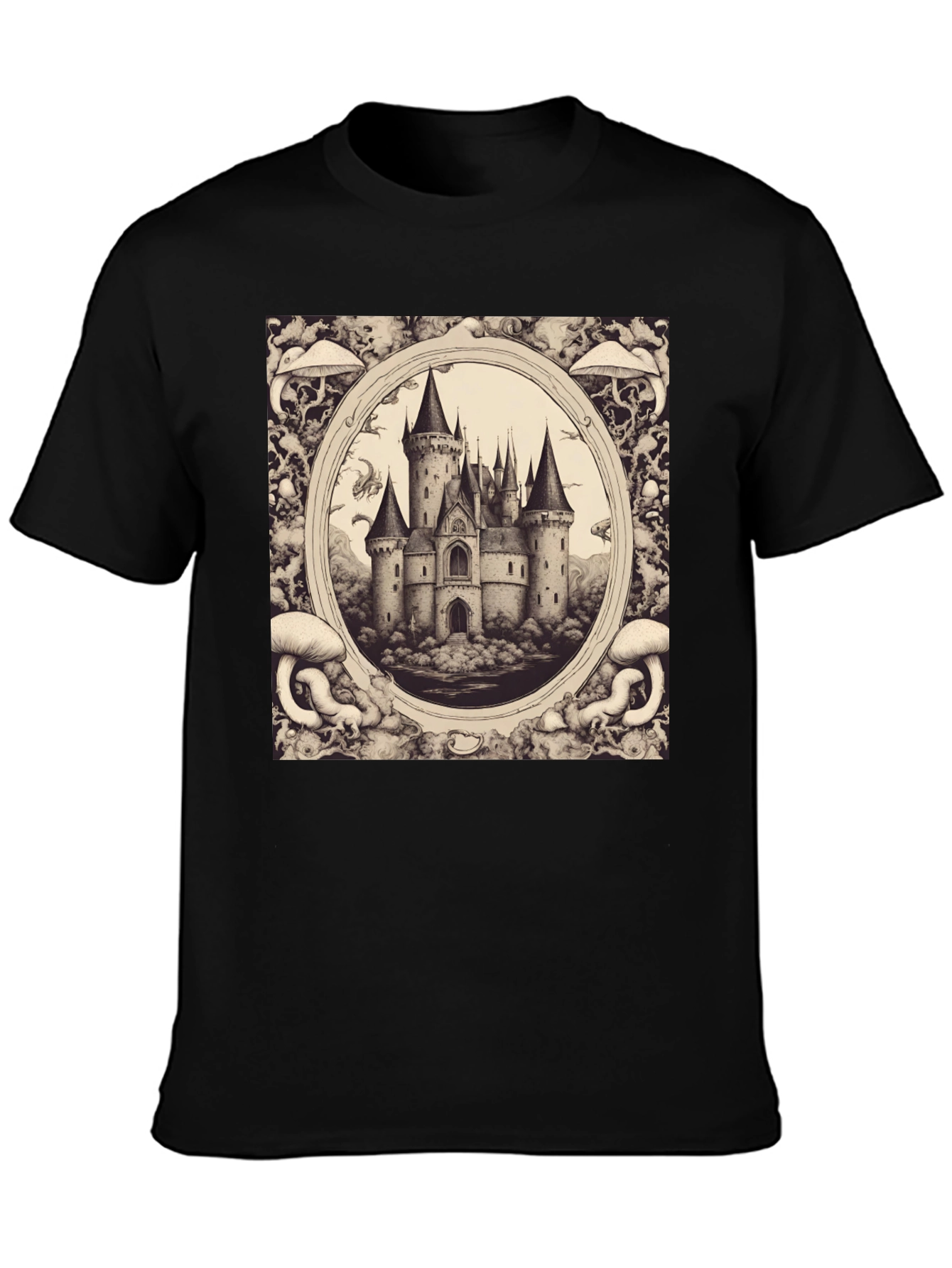 Castle Sketch Graphic Tee