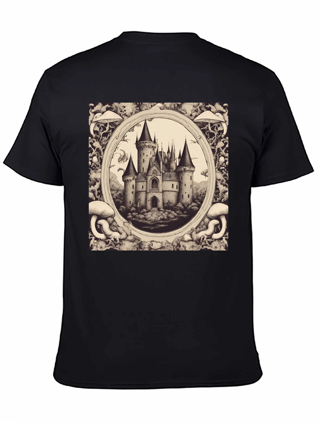 Castle Sketch Graphic Tee