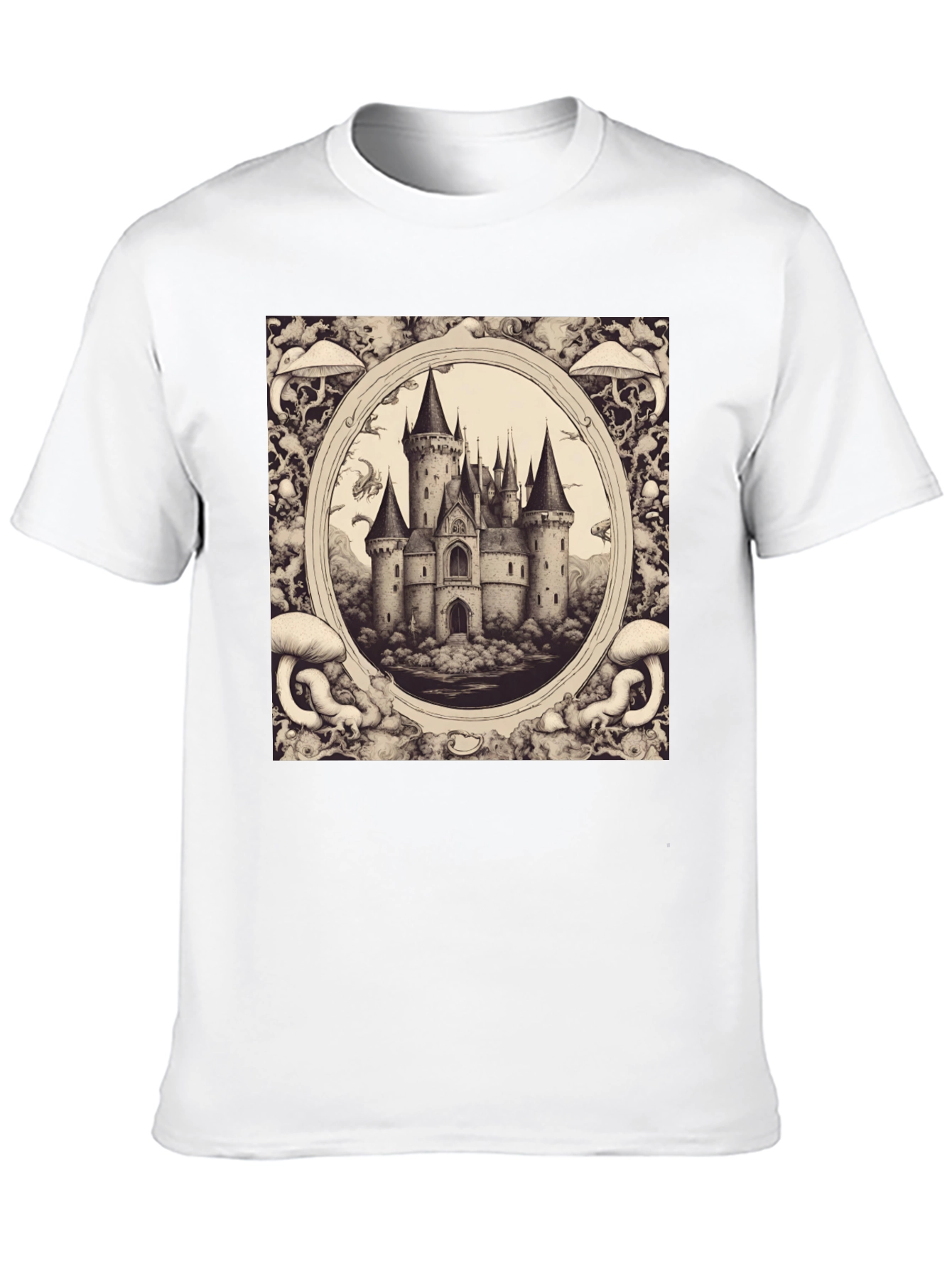 Castle Sketch Graphic Tee