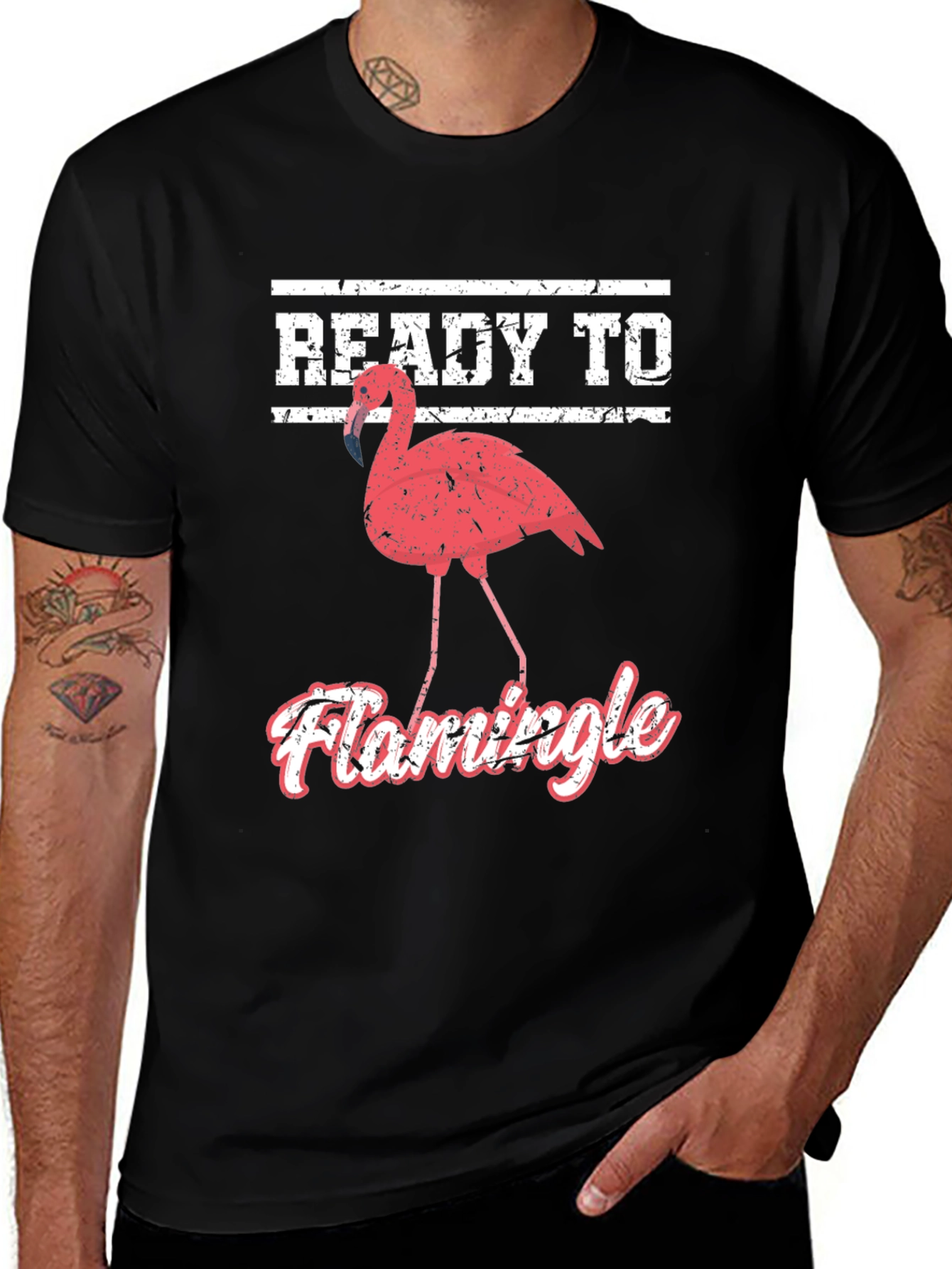 Ready to Flamingle Graphic T-Shirt