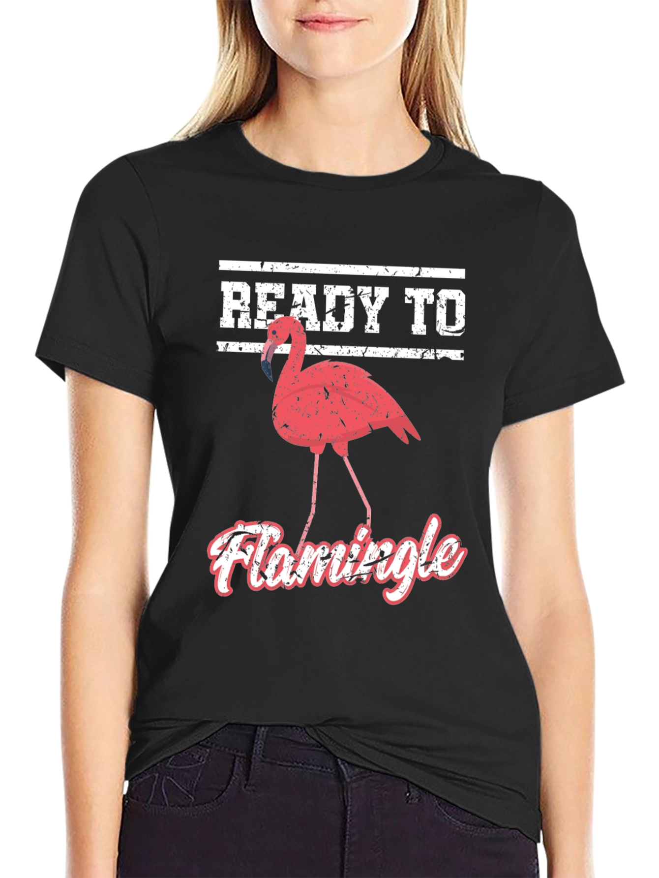 Ready to Flamingle Graphic T-Shirt