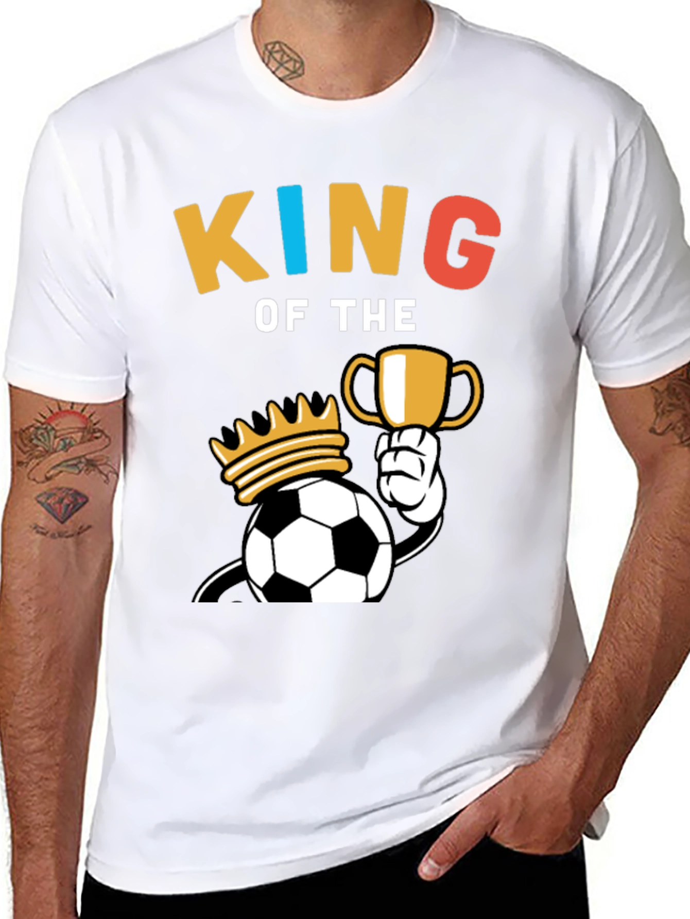 King of the Game Soccer T-Shirt