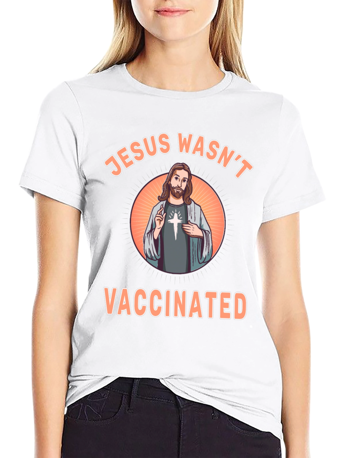 Jesus Wasnt Vaccinated T-Shirt