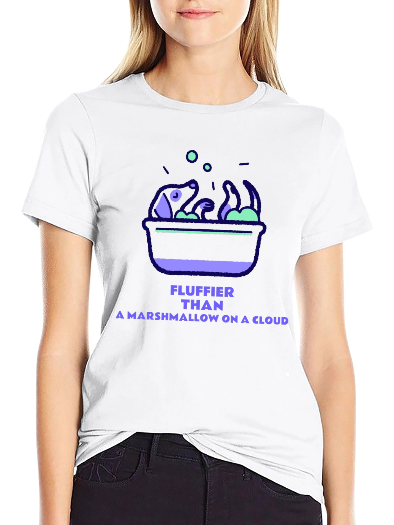 Fluffier Than a Marshmallow on a Cloud T-Shirt