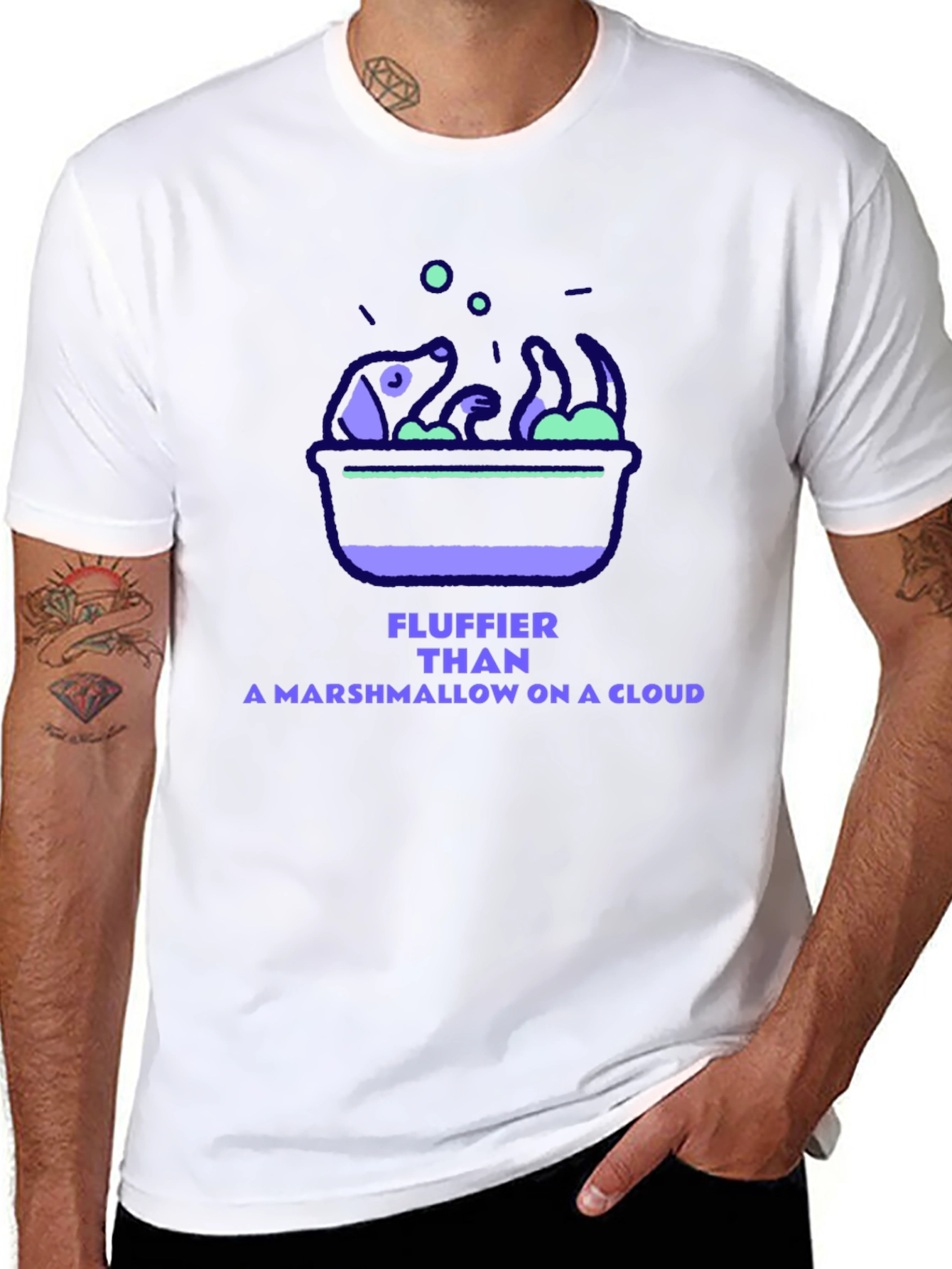 Fluffier Than a Marshmallow on a Cloud T-Shirt