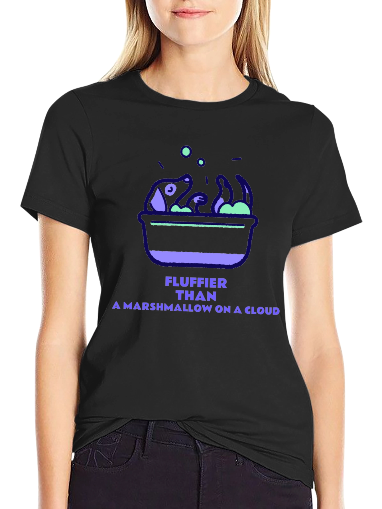 Fluffier Than a Marshmallow on a Cloud T-Shirt
