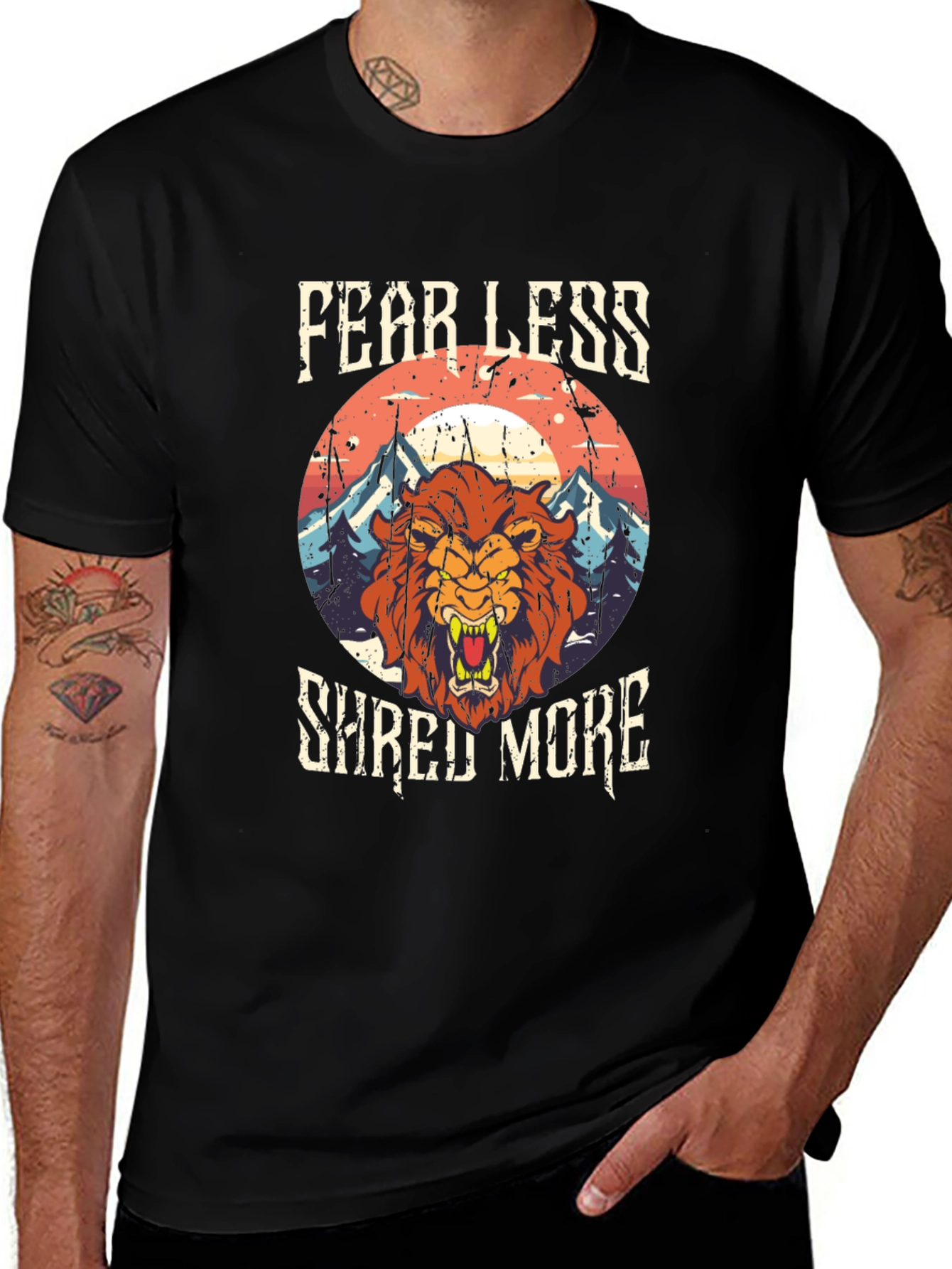 Fearless Shred More Graphic Tee