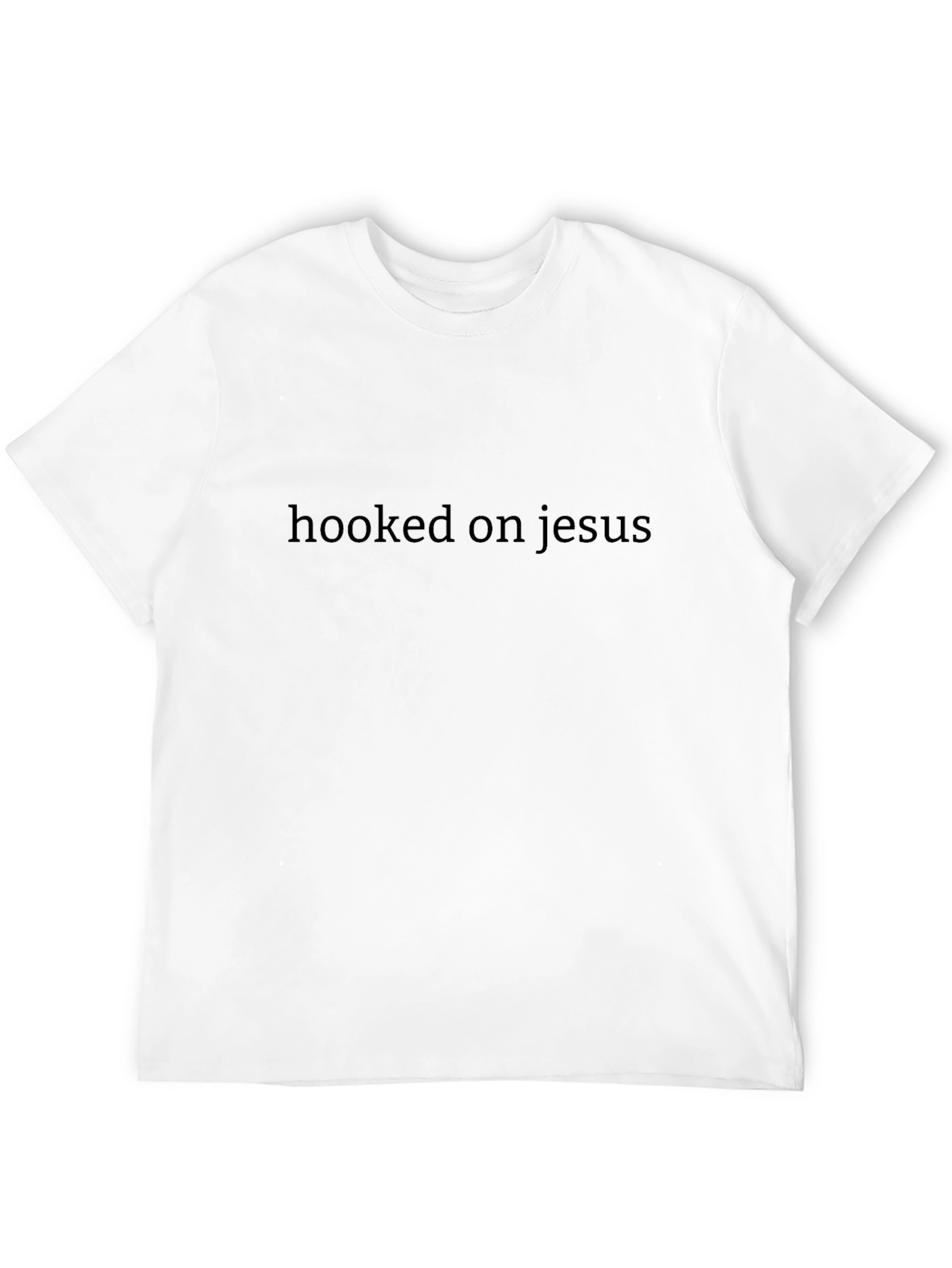 Hooked on Jesus Black T-Shirt