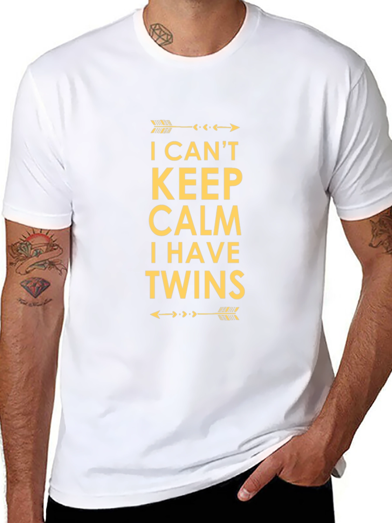 I Cant Keep Calm I Have Twins T-Shirt