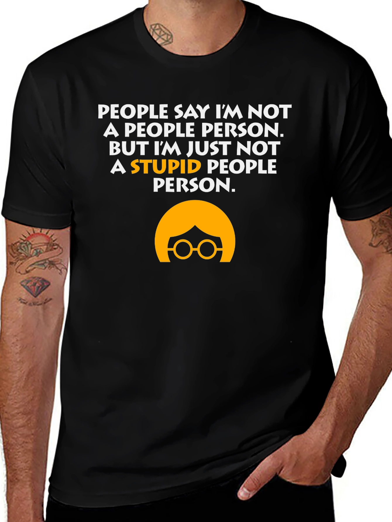 Not A Stupid People Person T-Shirt
