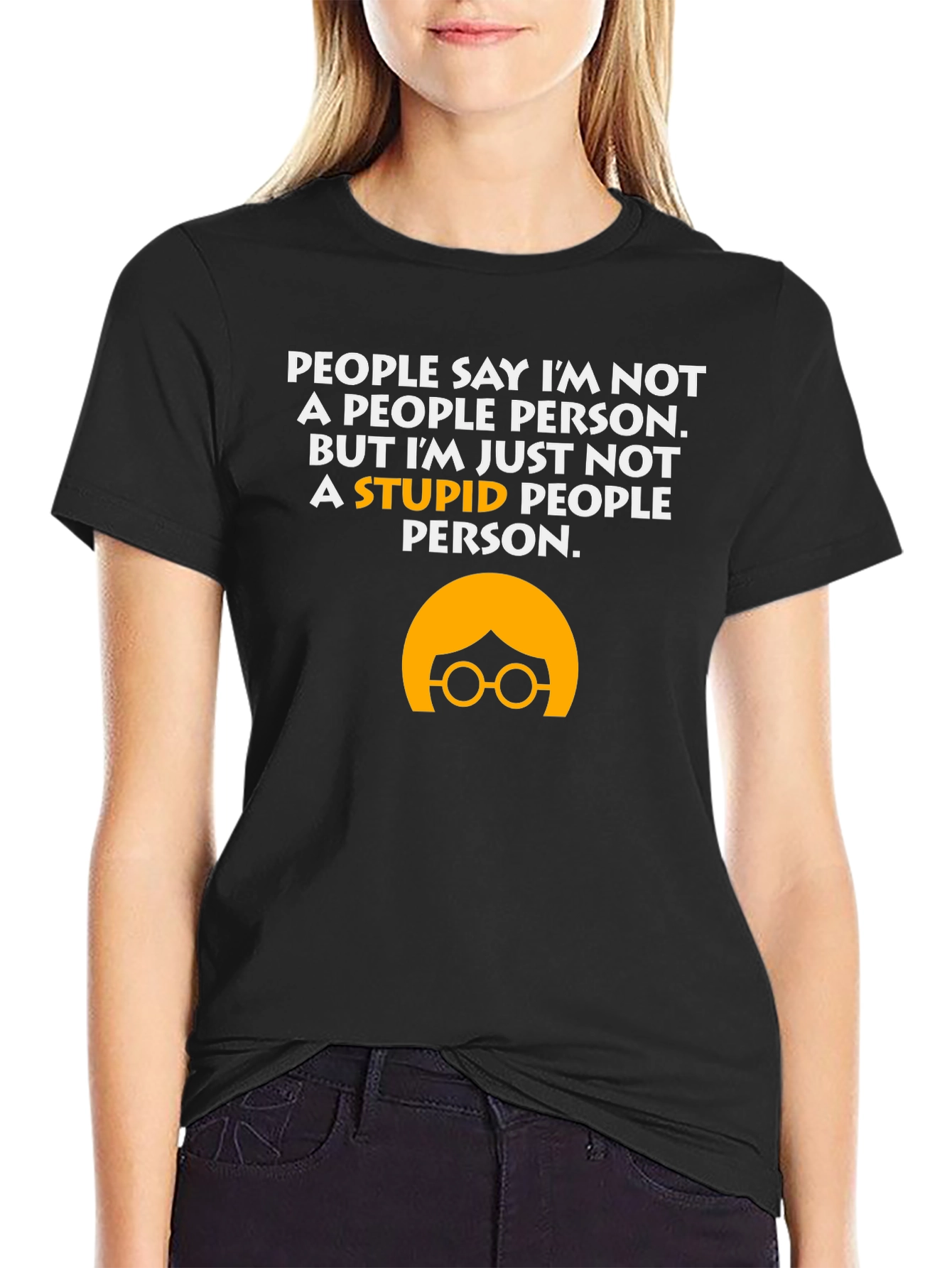 Not A Stupid People Person T-Shirt