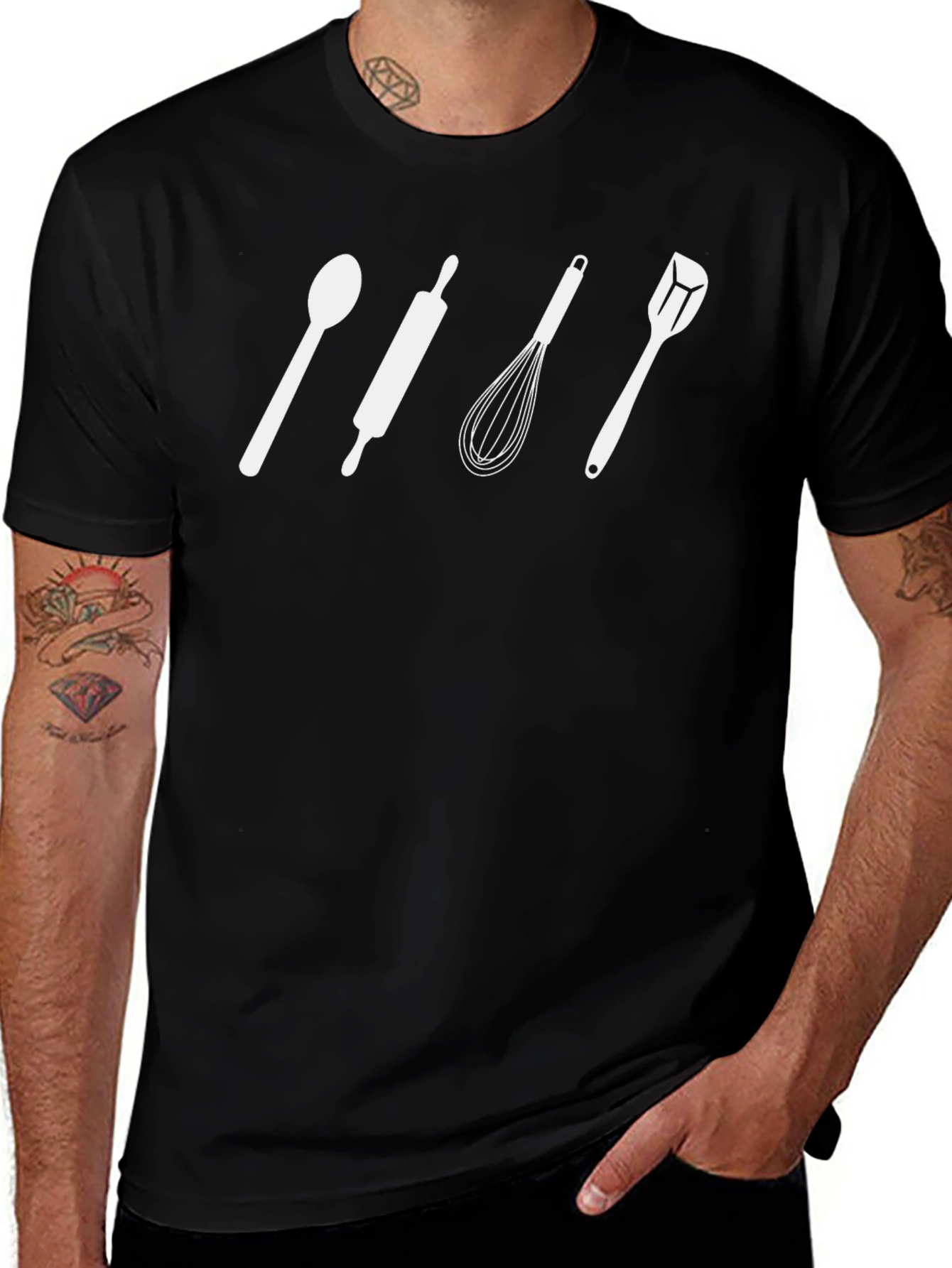 Chefs Utensil T-Shirt: Culinary Tool Design