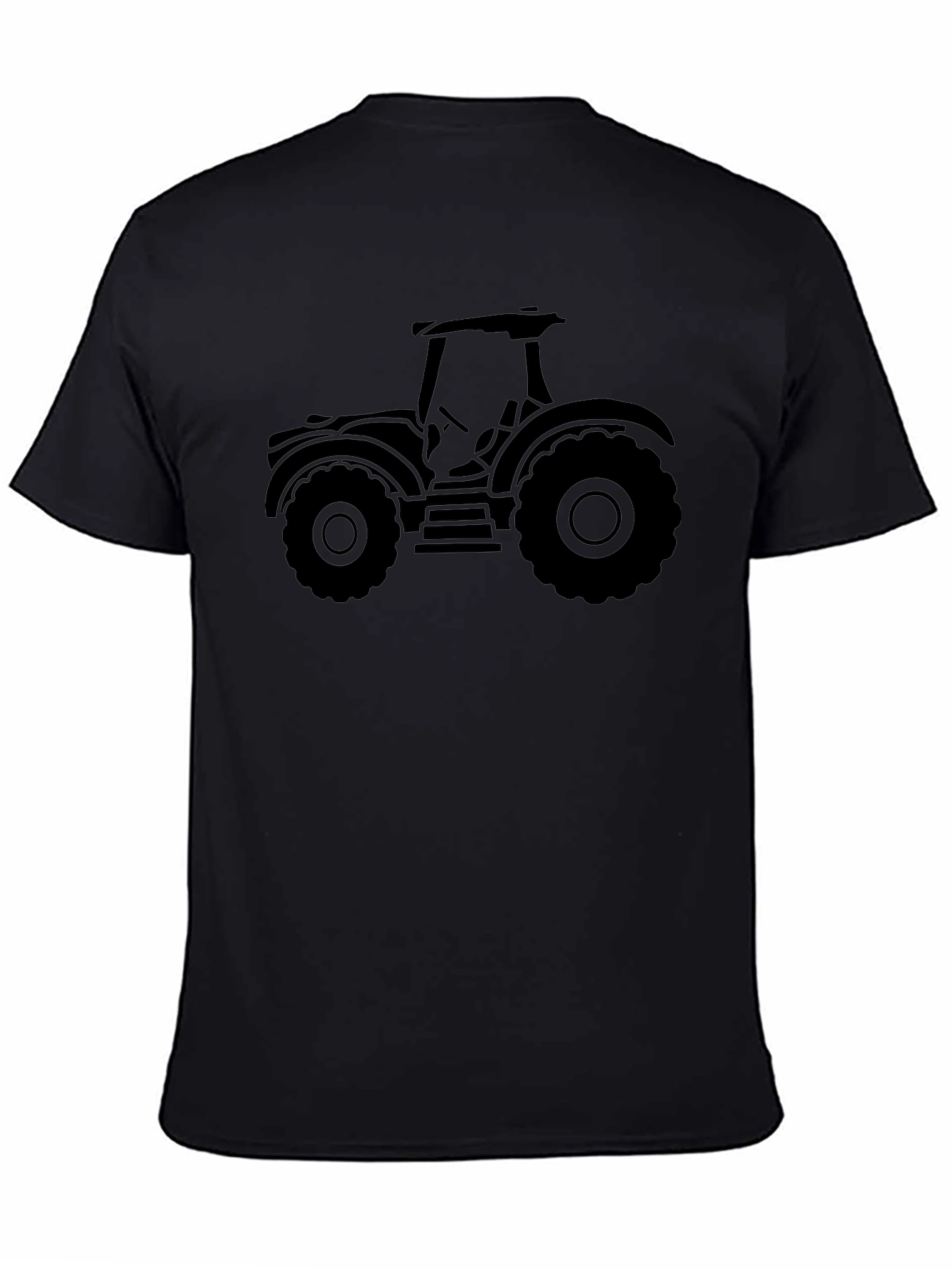 Black Tractor Graphic Tee