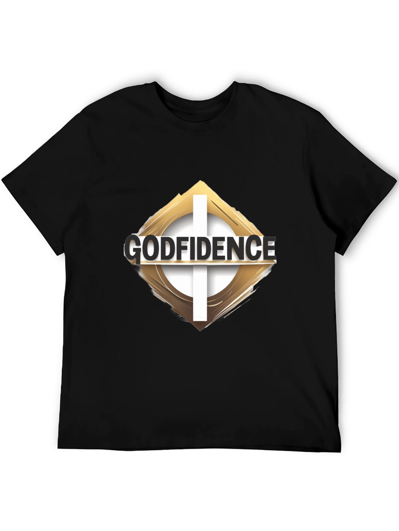 Godfidence Graphic Black T-Shirt