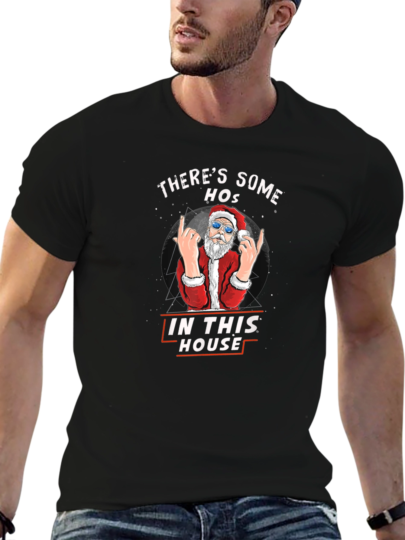 Funny Christmas Santa T-Shirt