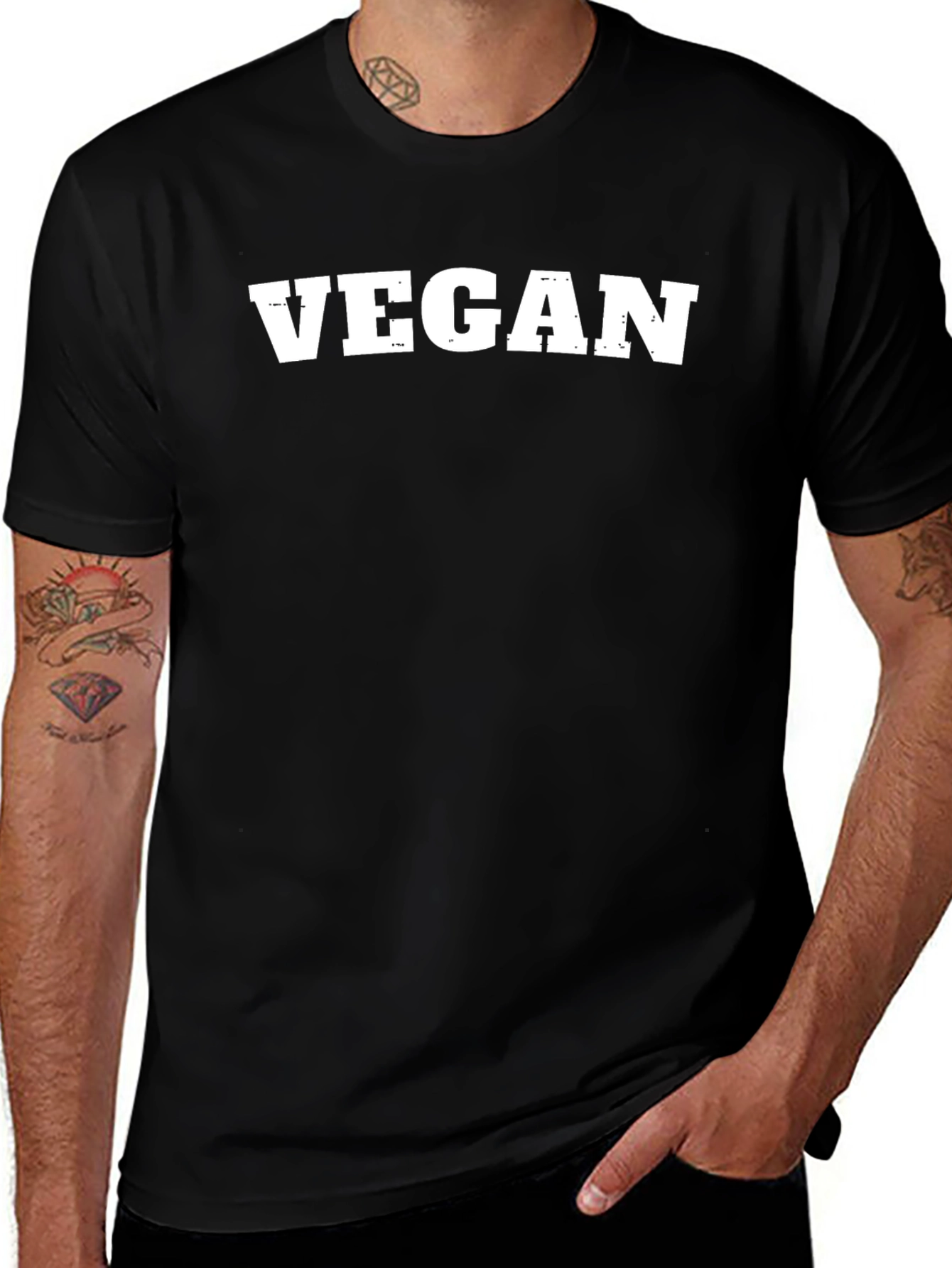 Vegan T-Shirt - Bold Statement Tee
