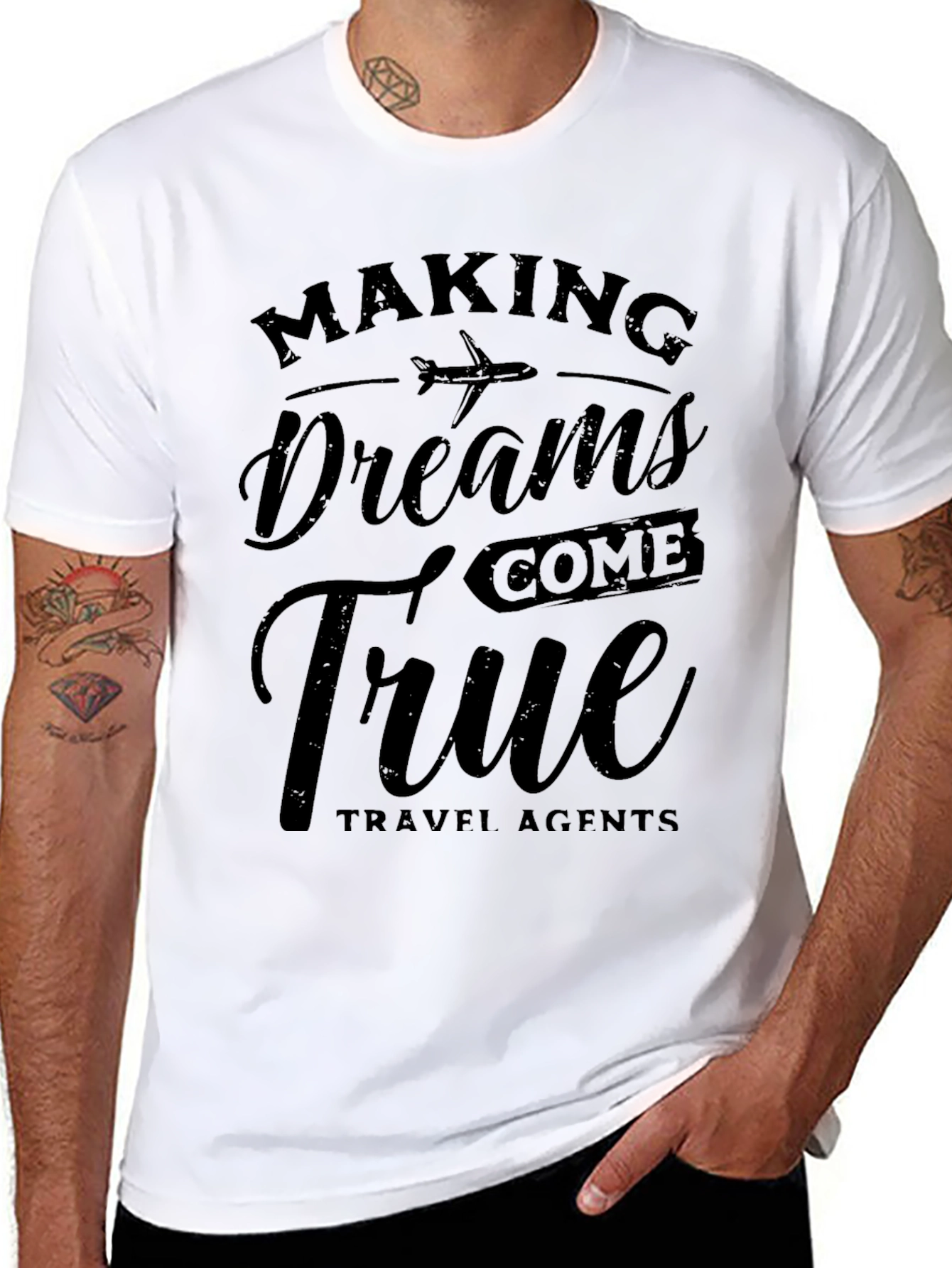 Making Dreams True Travel Agent T-Shirt