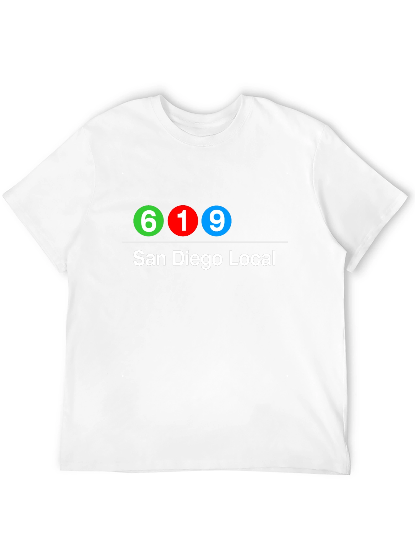 San Diego Local T-Shirt - 619 Area Code Pride