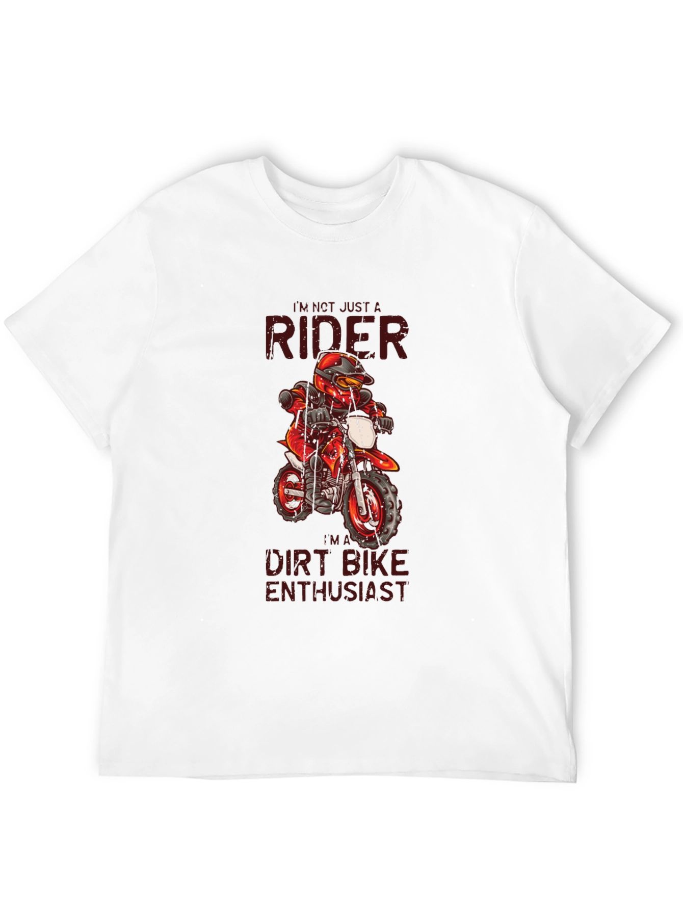 Dirt Bike Enthusiast Graphic Tee
