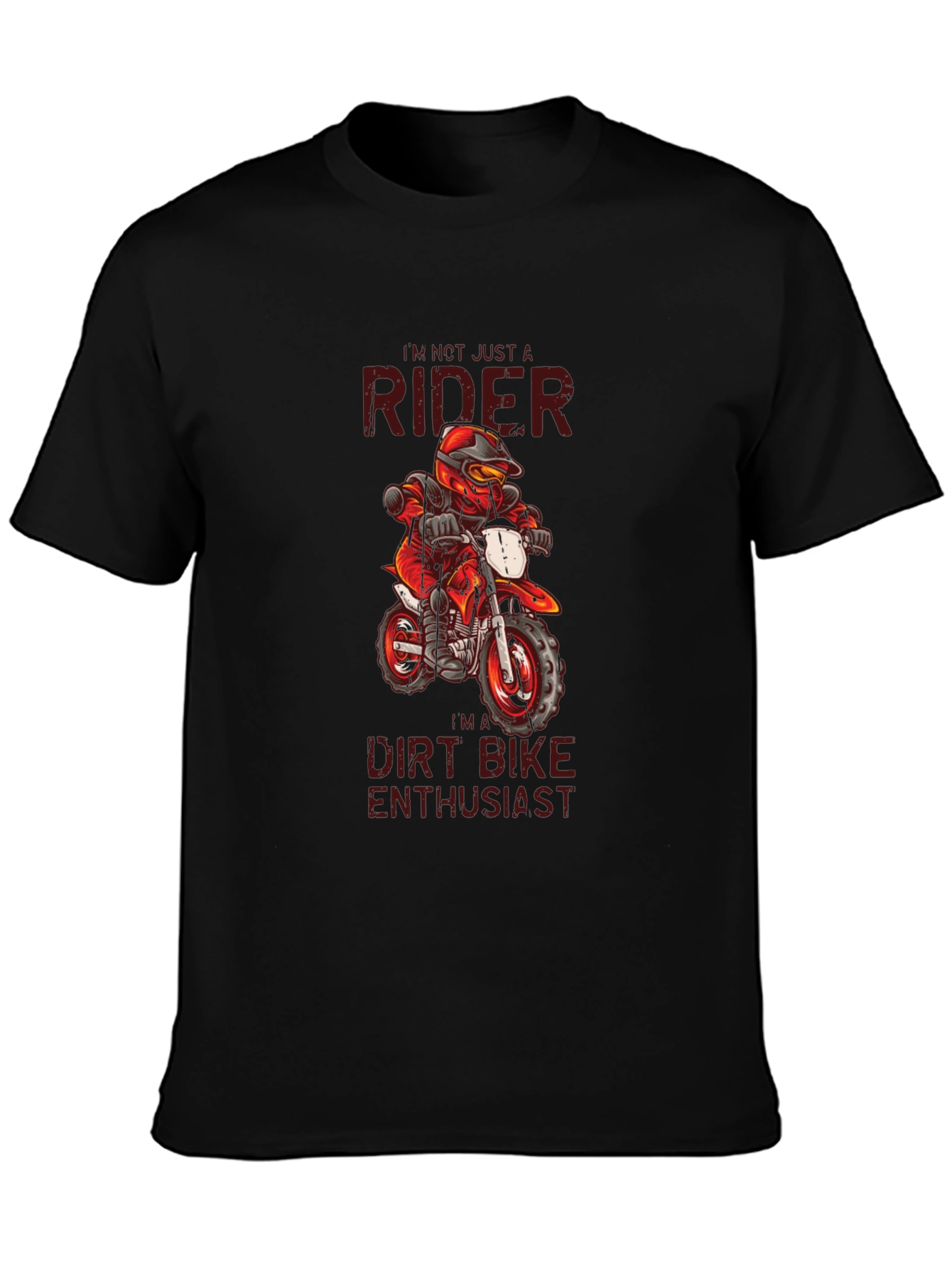 Dirt Bike Enthusiast Graphic Tee