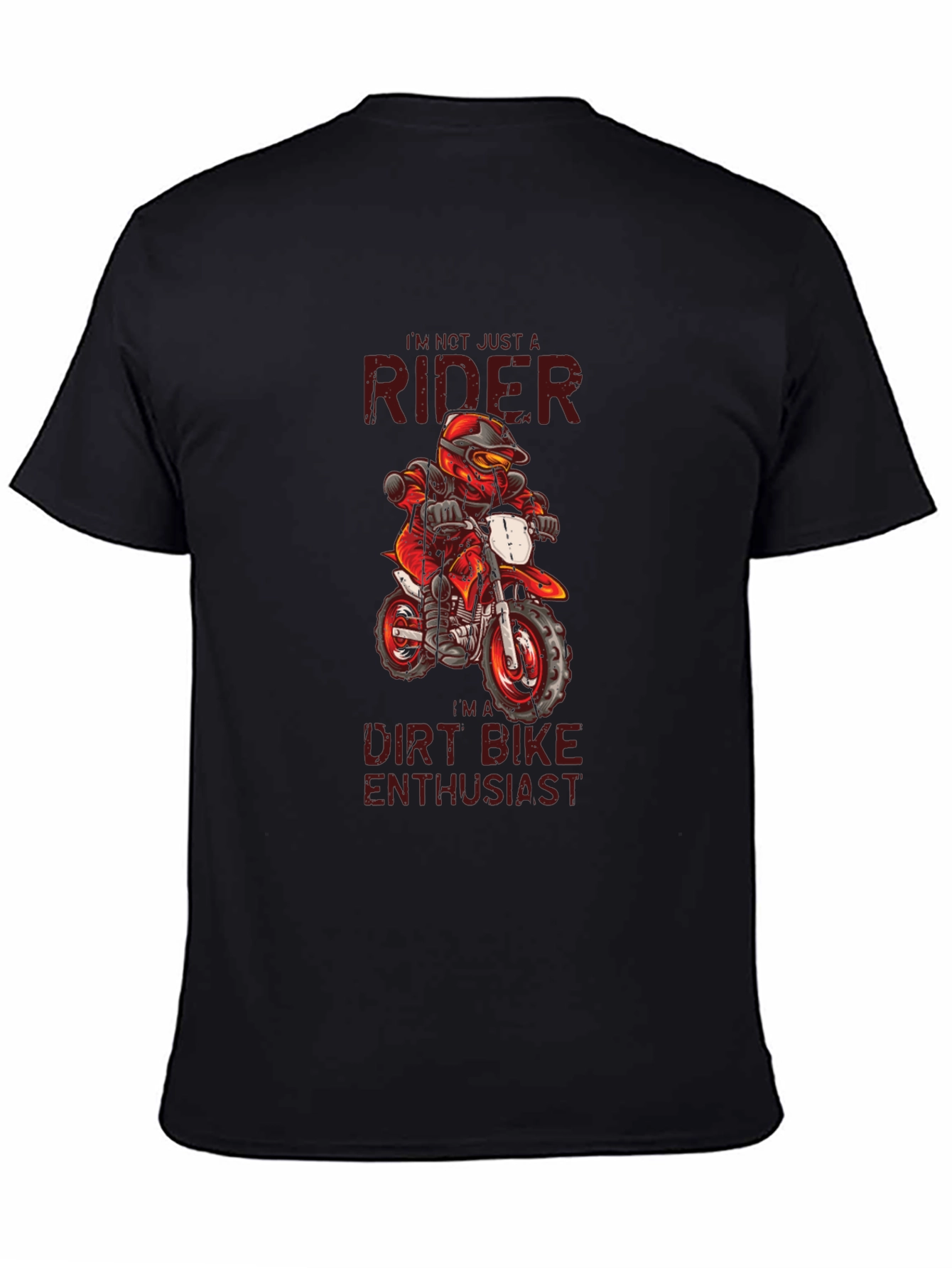 Dirt Bike Enthusiast Graphic Tee