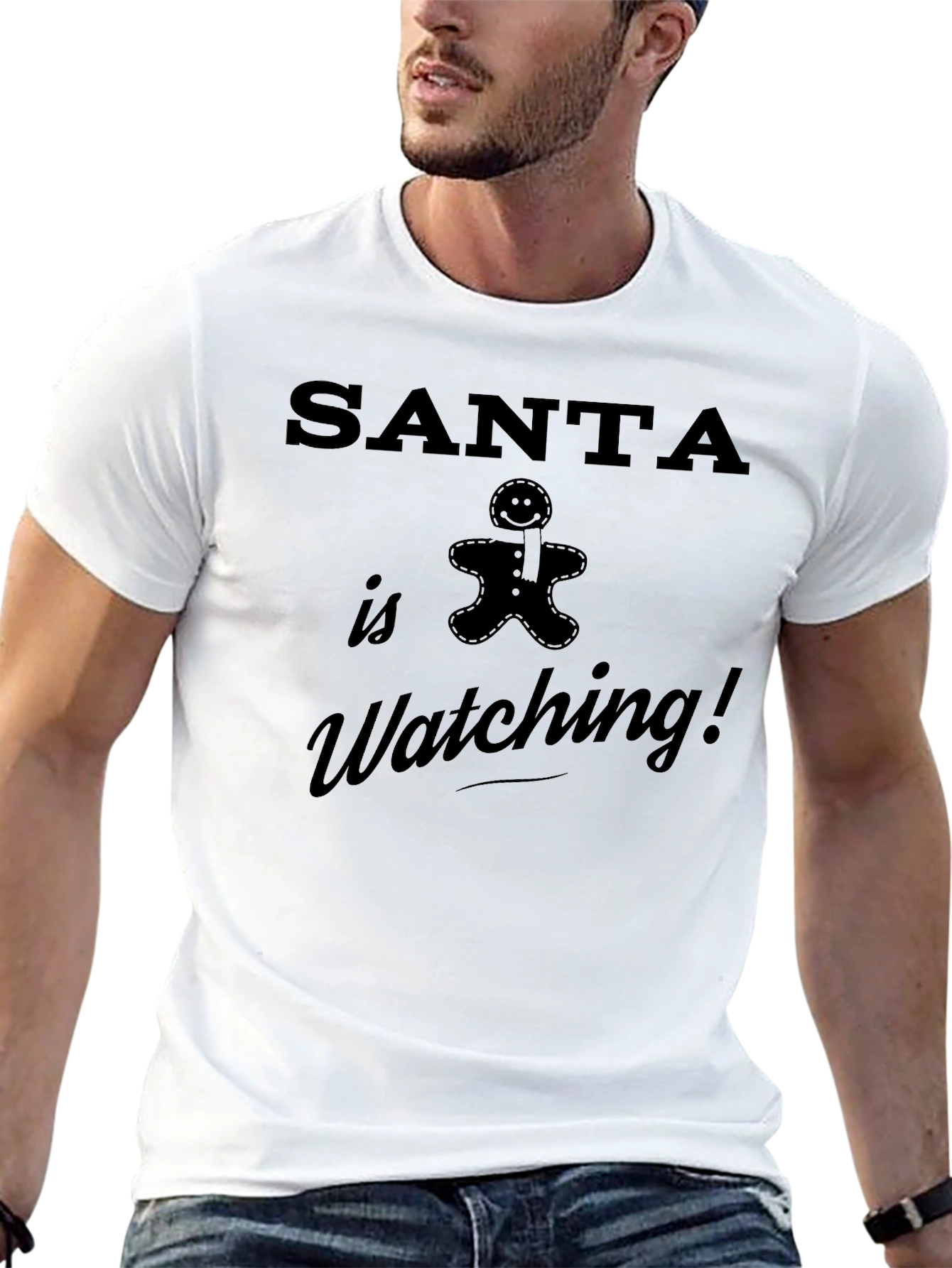 Santa Is Watching T-Shirt