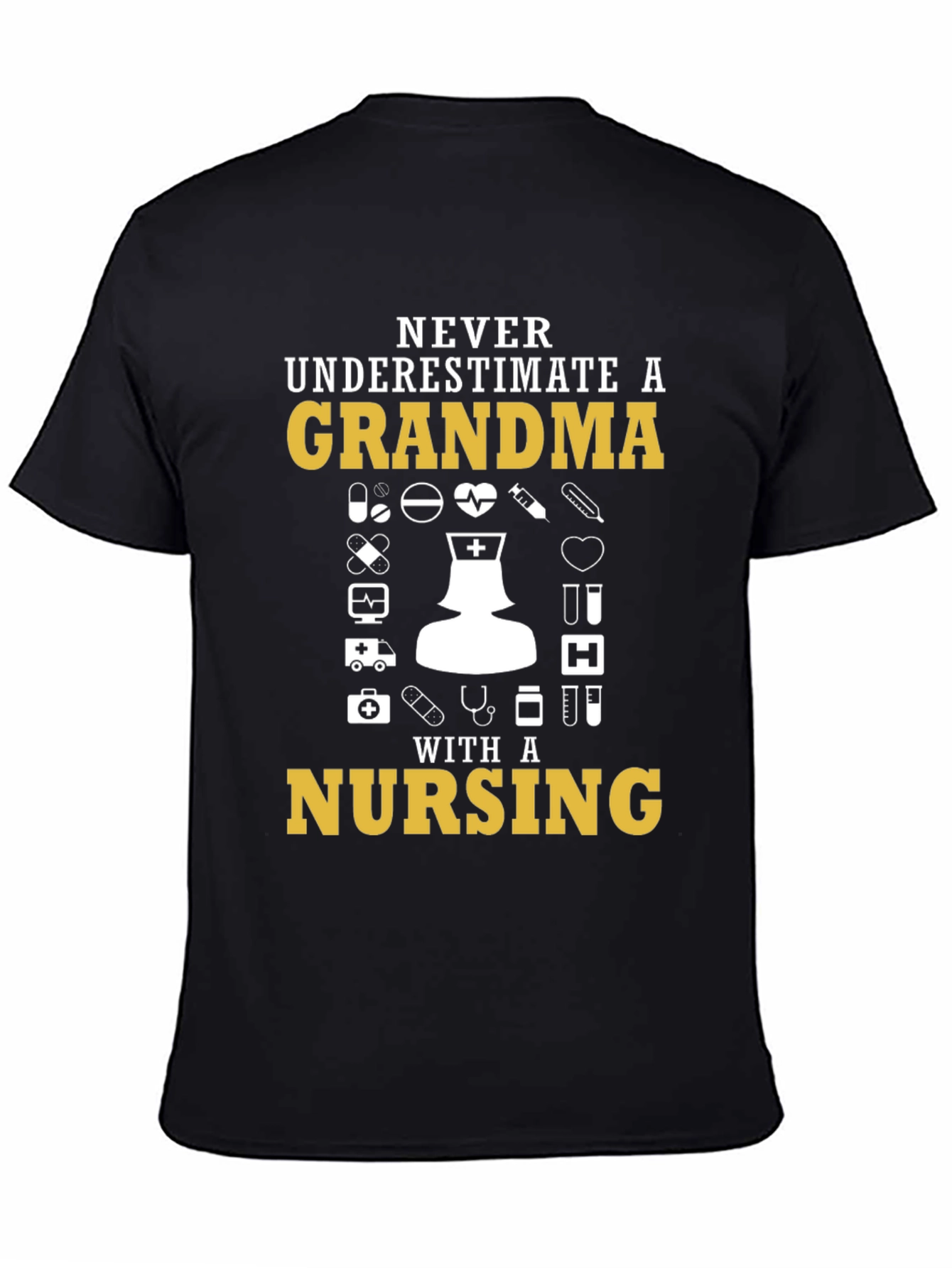 Grandma Nursing T-Shirt - Gift For Nurse
