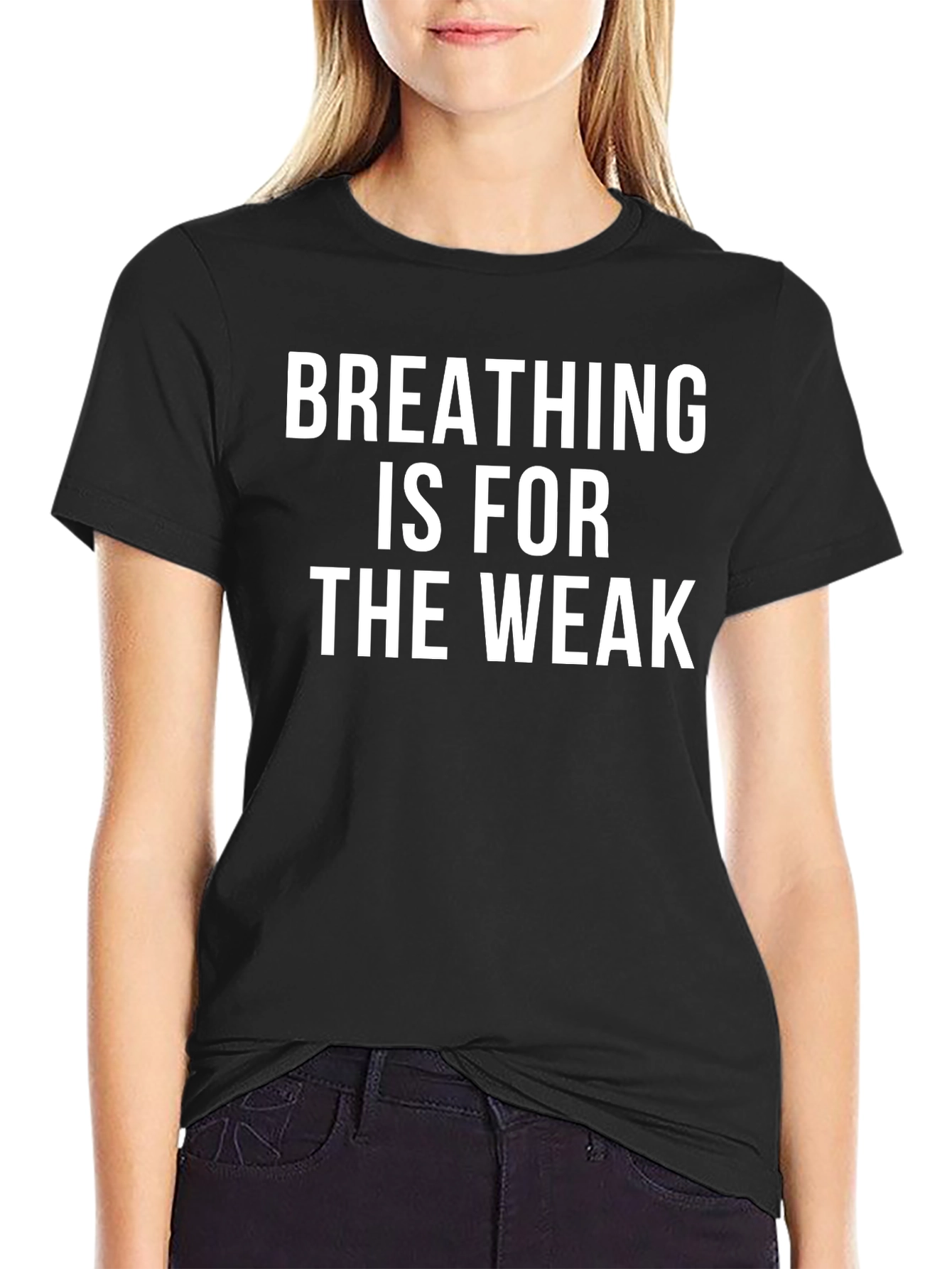 Breathing is for the Weak Graphic Tee