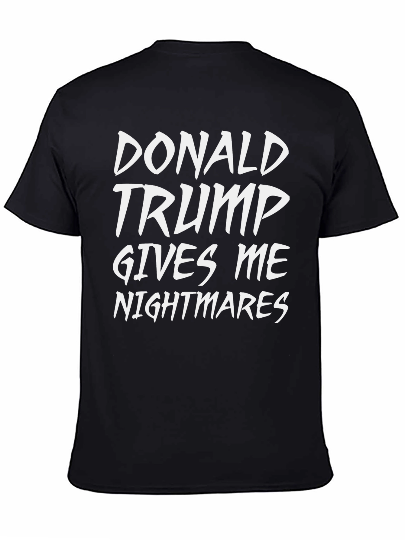 Donald Trump Nightmares Black T-Shirt