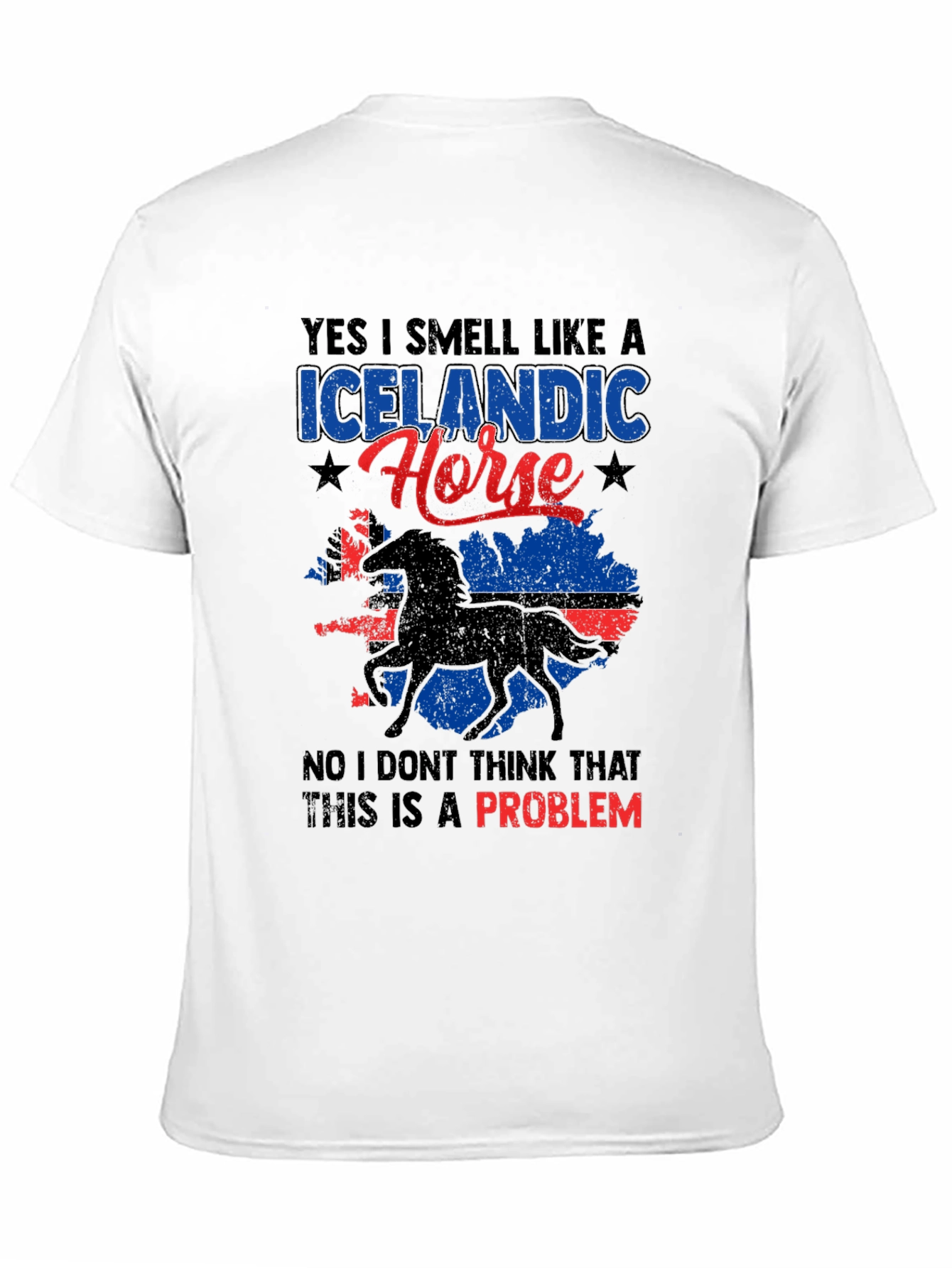 Icelandic Horse T-Shirt - Novelty Graphic Tee