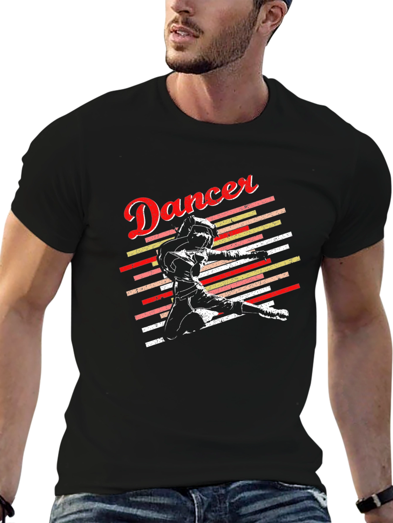 Dancer Graphic Tee - Black