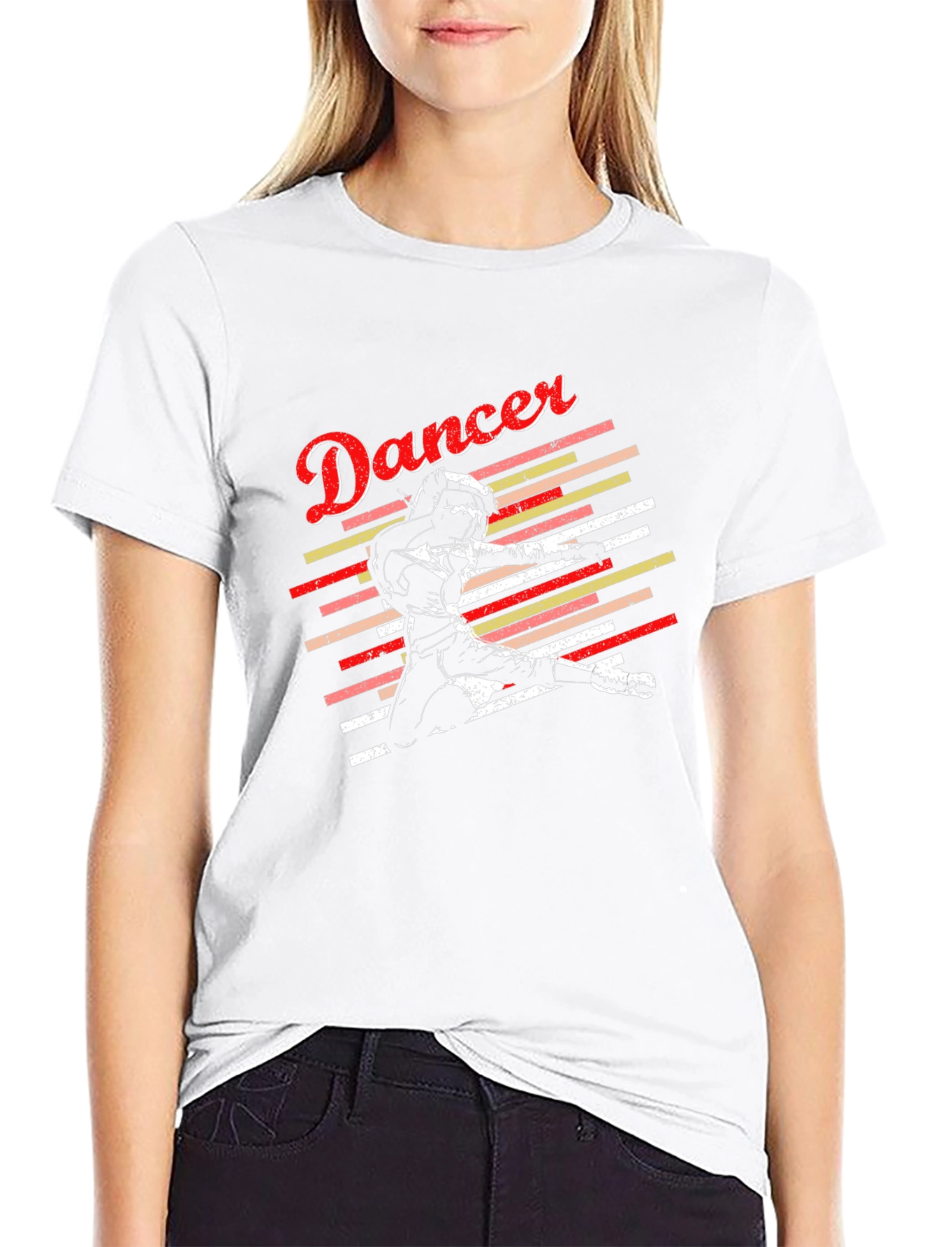 Dancer Graphic Tee - Black