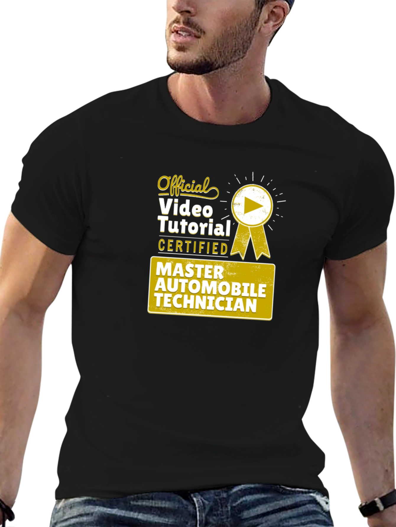 Master Automobile Technician Certified Video Tutorial T-Shirt