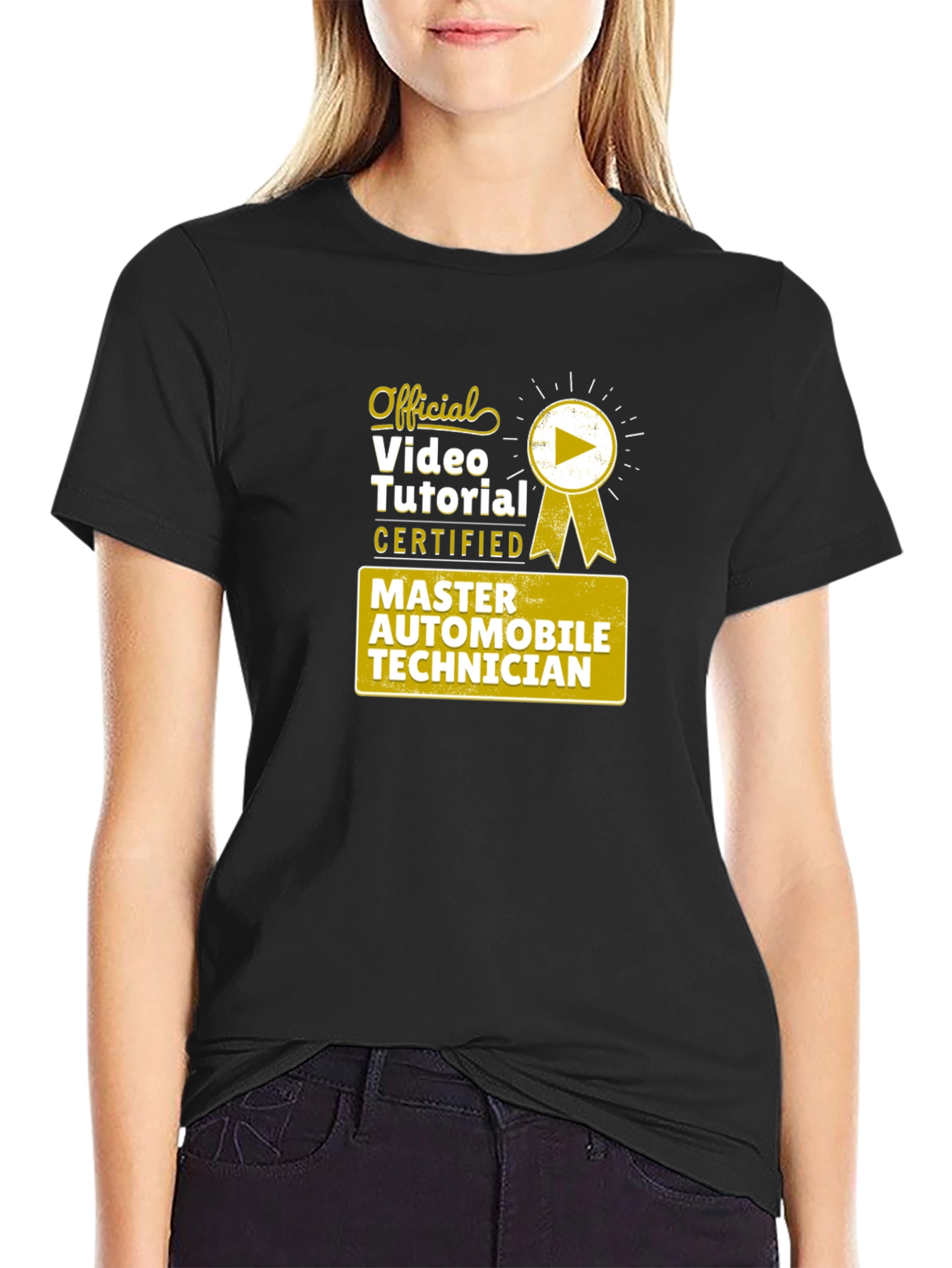 Master Automobile Technician Certified Video Tutorial T-Shirt