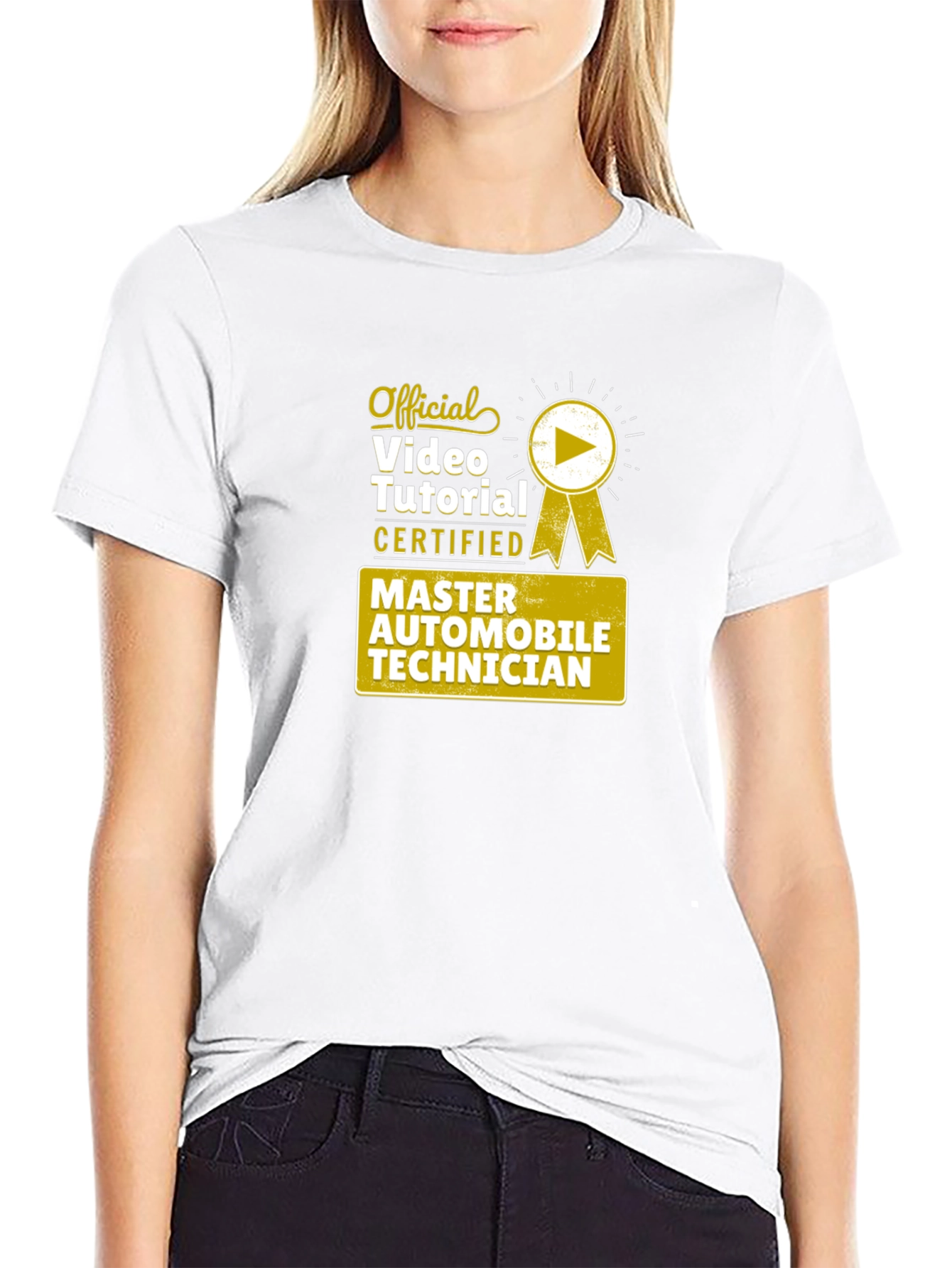 Master Automobile Technician Certified Video Tutorial T-Shirt