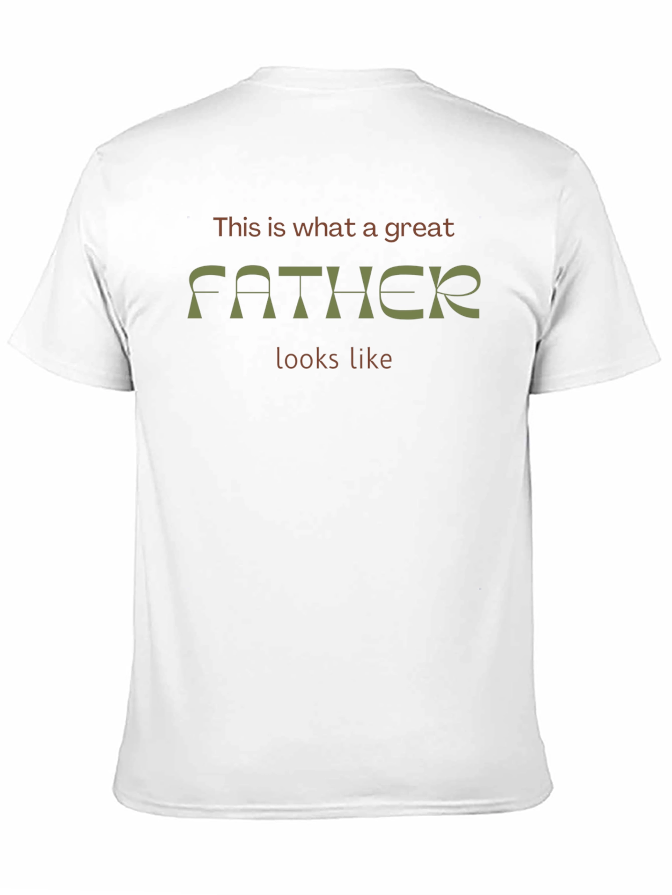 Great Father T-Shirt - Stylish Dad Apparel