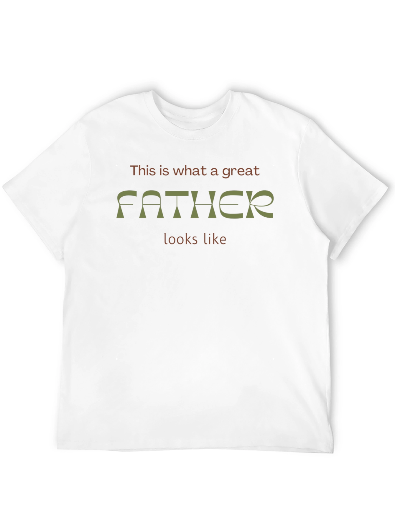 Great Father T-Shirt - Stylish Dad Apparel