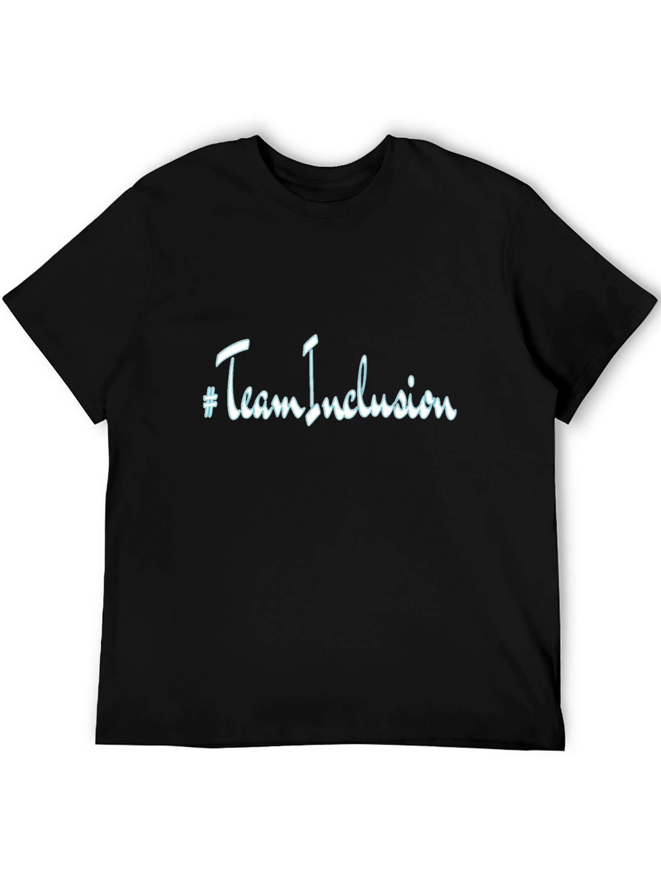 Team Inclusion Black Graphic Tee