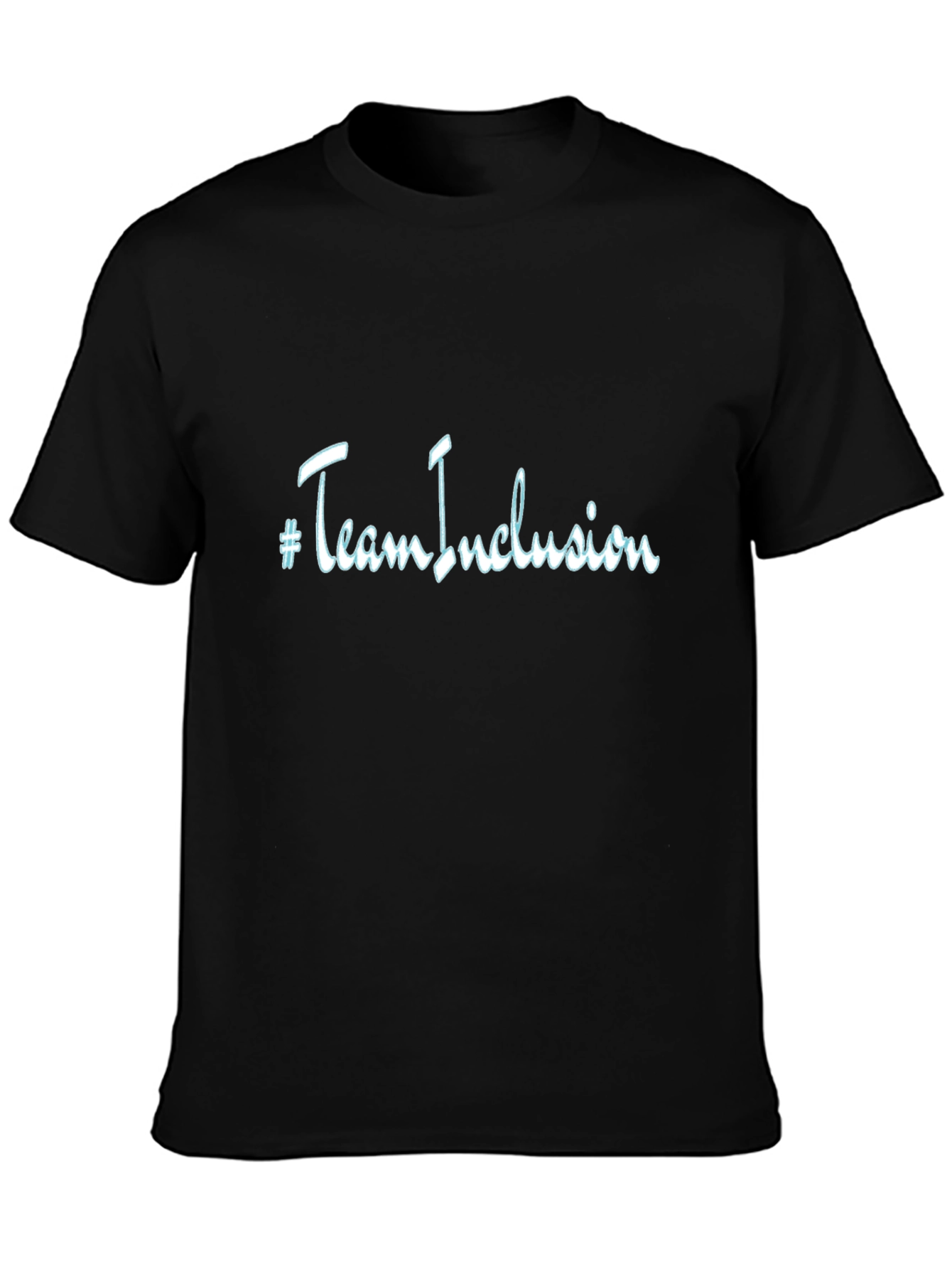 Team Inclusion Black Graphic Tee