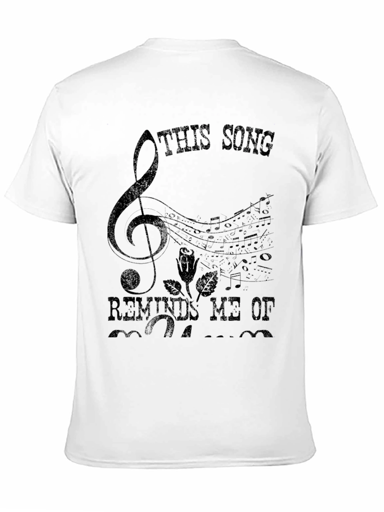 Musical Memory Black T-Shirt