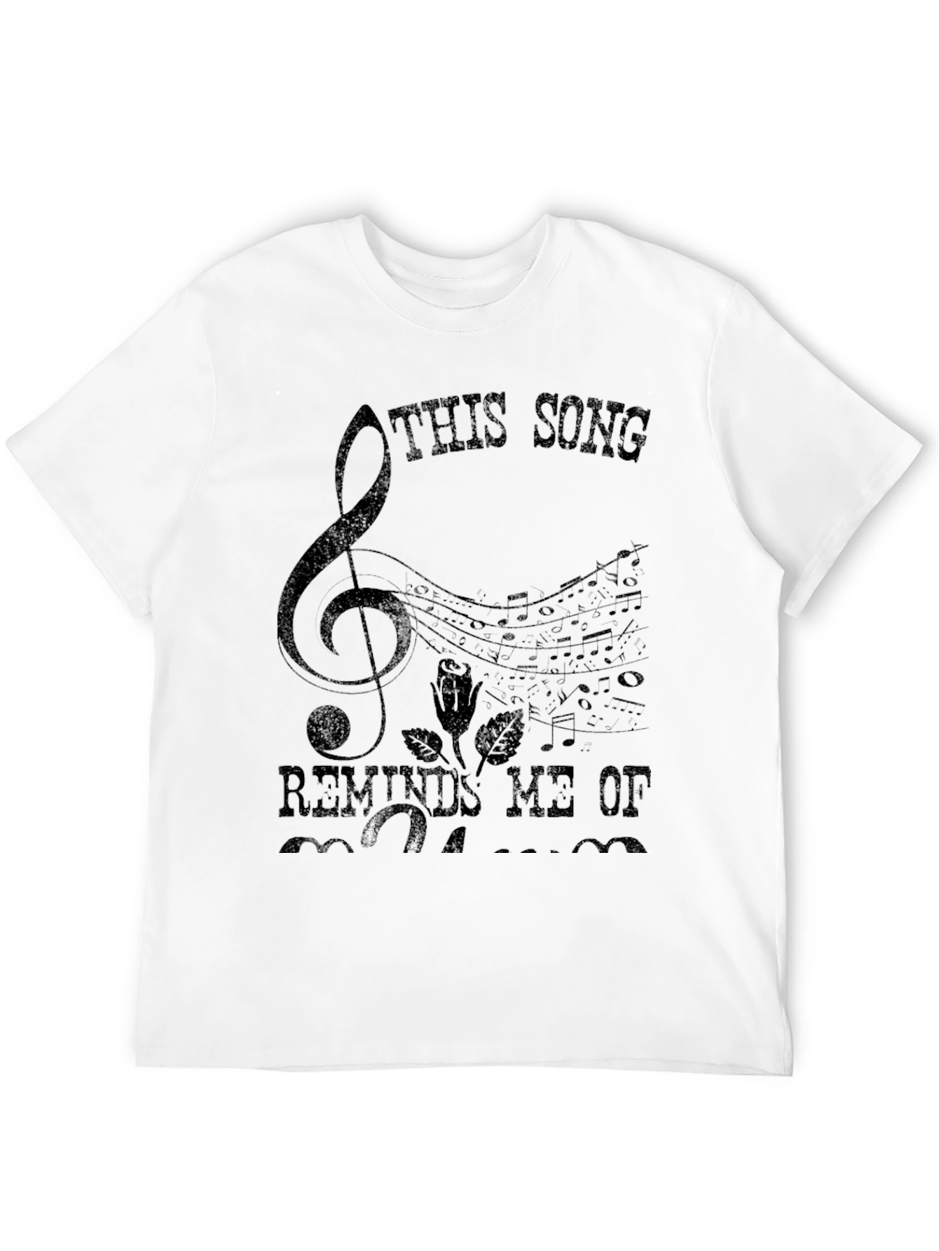 Musical Memory Black T-Shirt