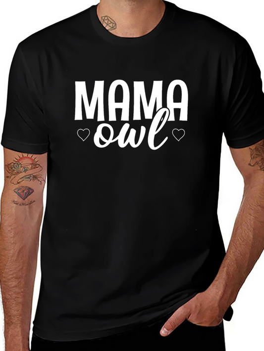 Mama Owl Graphic Tee - Cute Mothers Day Shirt