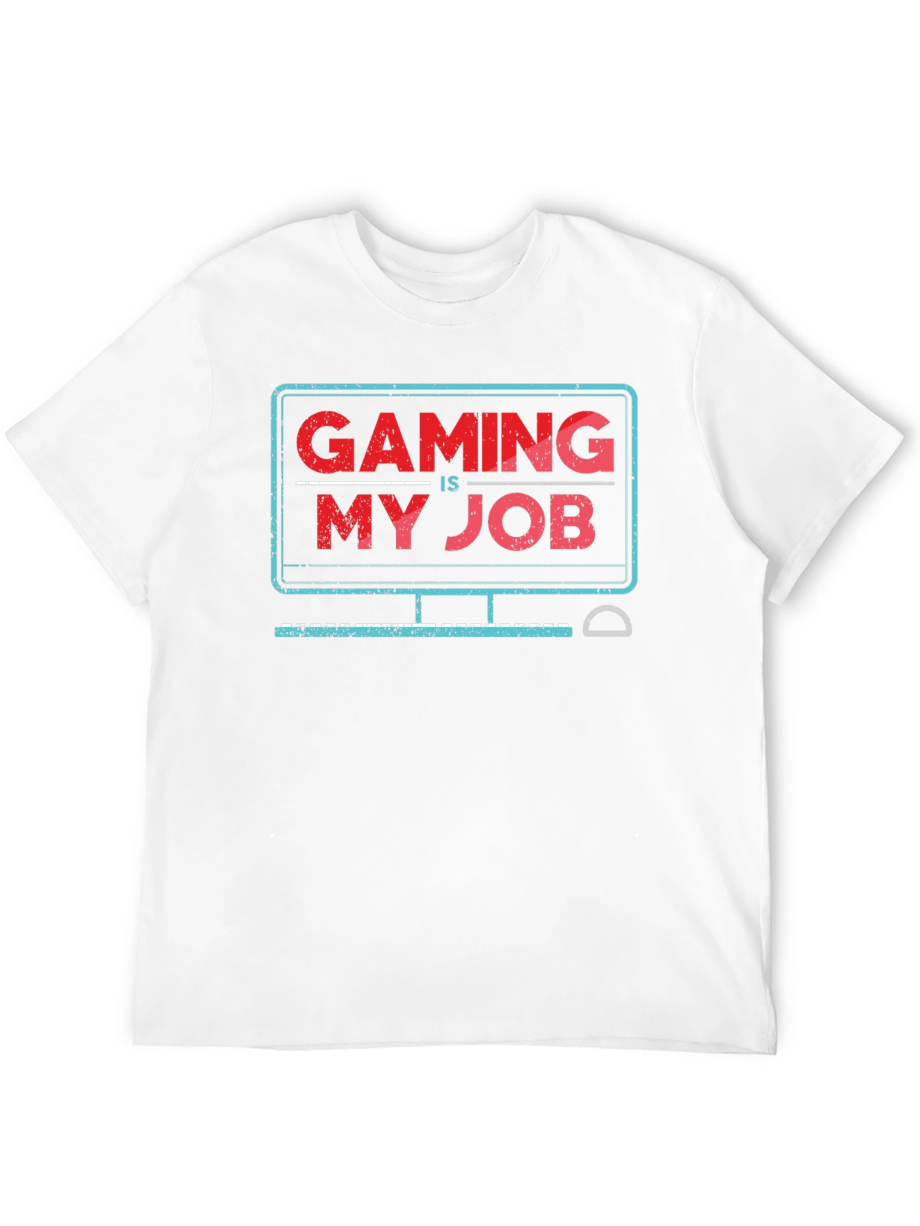 Gaming is My Job Graphic T-Shirt